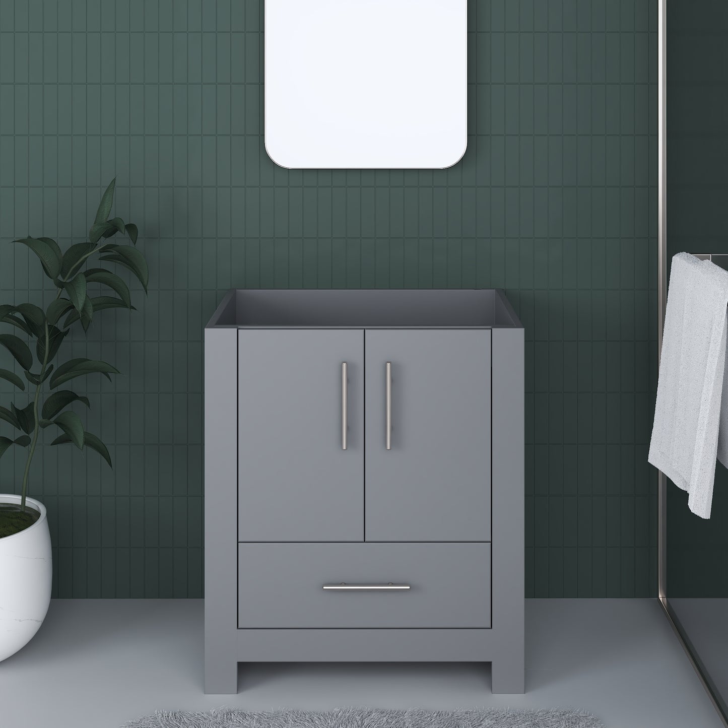 Boston 30" Bathroom Vanity Cabinet Only