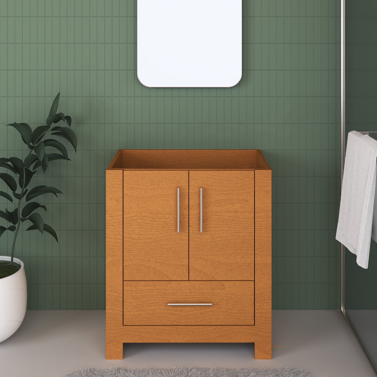Boston 30" Bathroom Vanity Cabinet Only