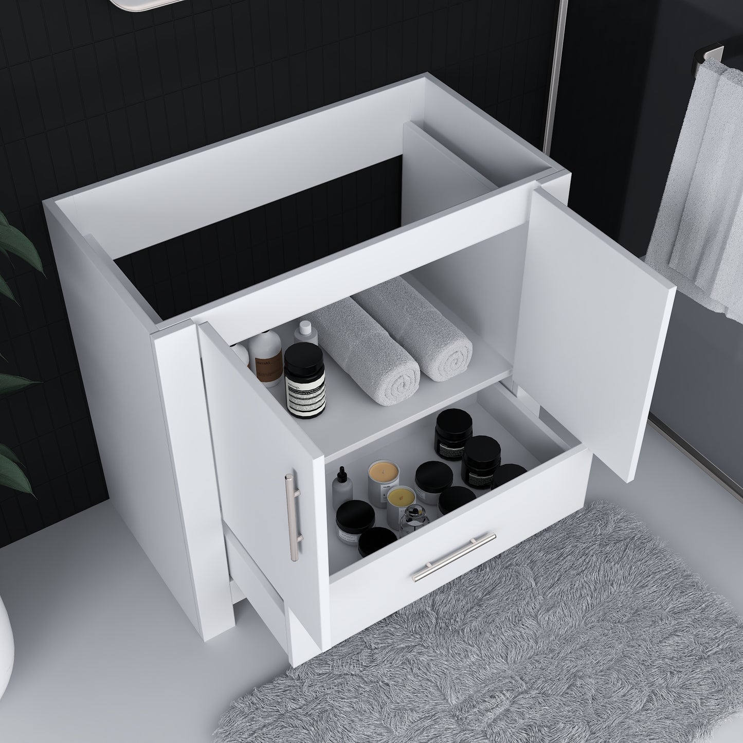 Boston 36" Bathroom Vanity Cabinet Only