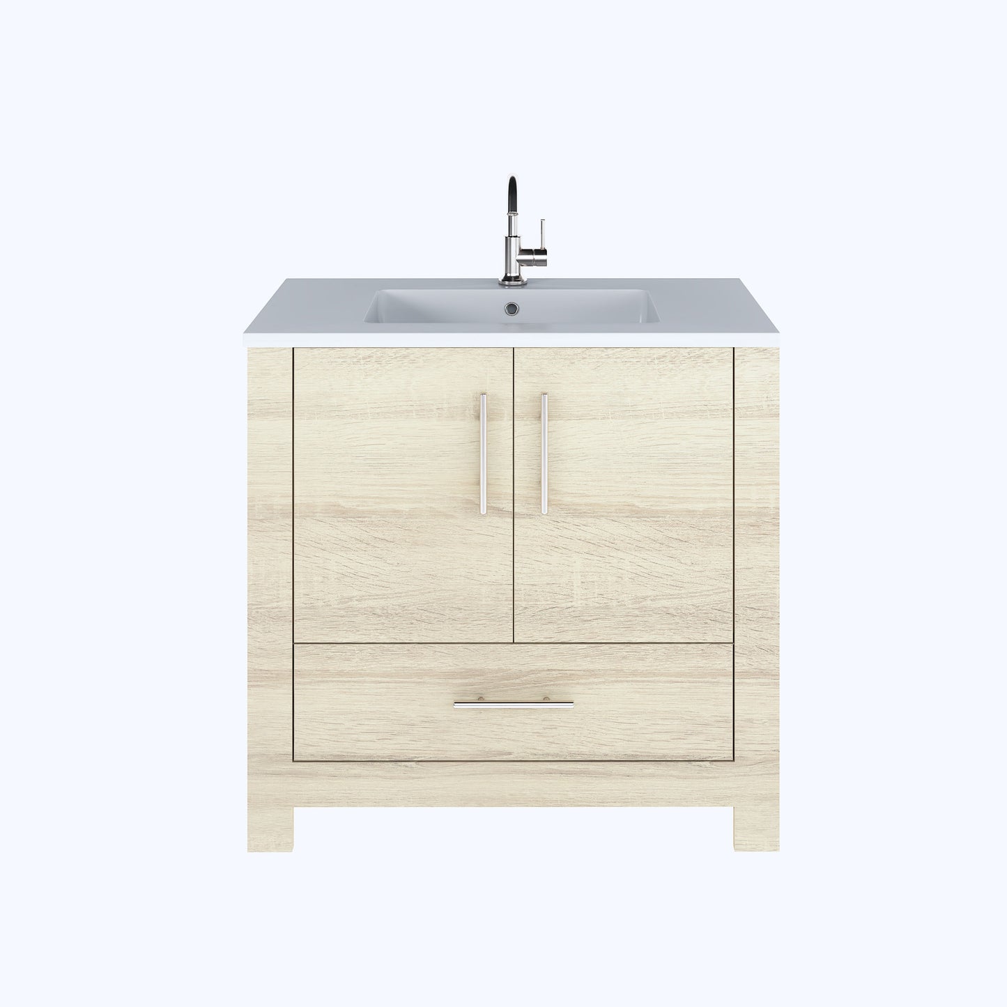 Boston 36" Bathroom Vanity with Acrylic integrated counter top