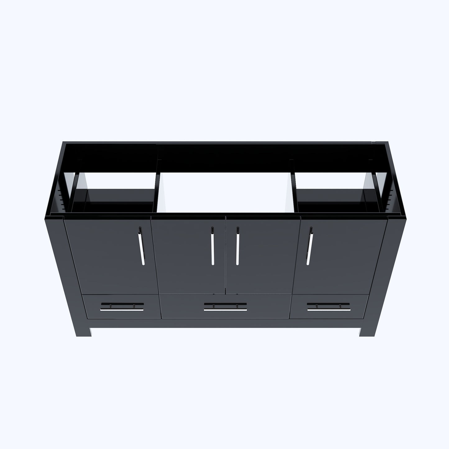 Boston 60" Single Sink Bathroom Vanity Cabinet Only