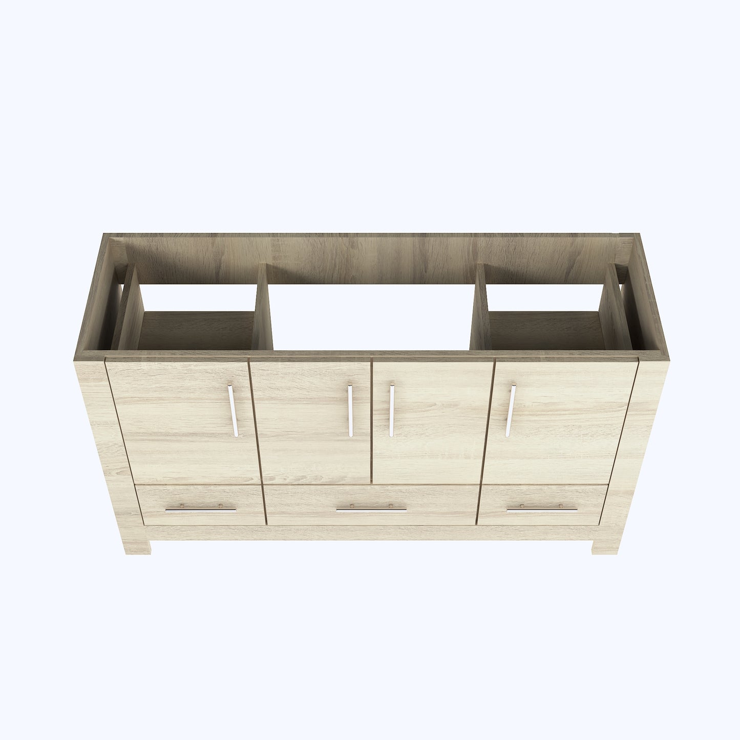 Boston 60" Single Sink Bathroom Vanity Cabinet Only