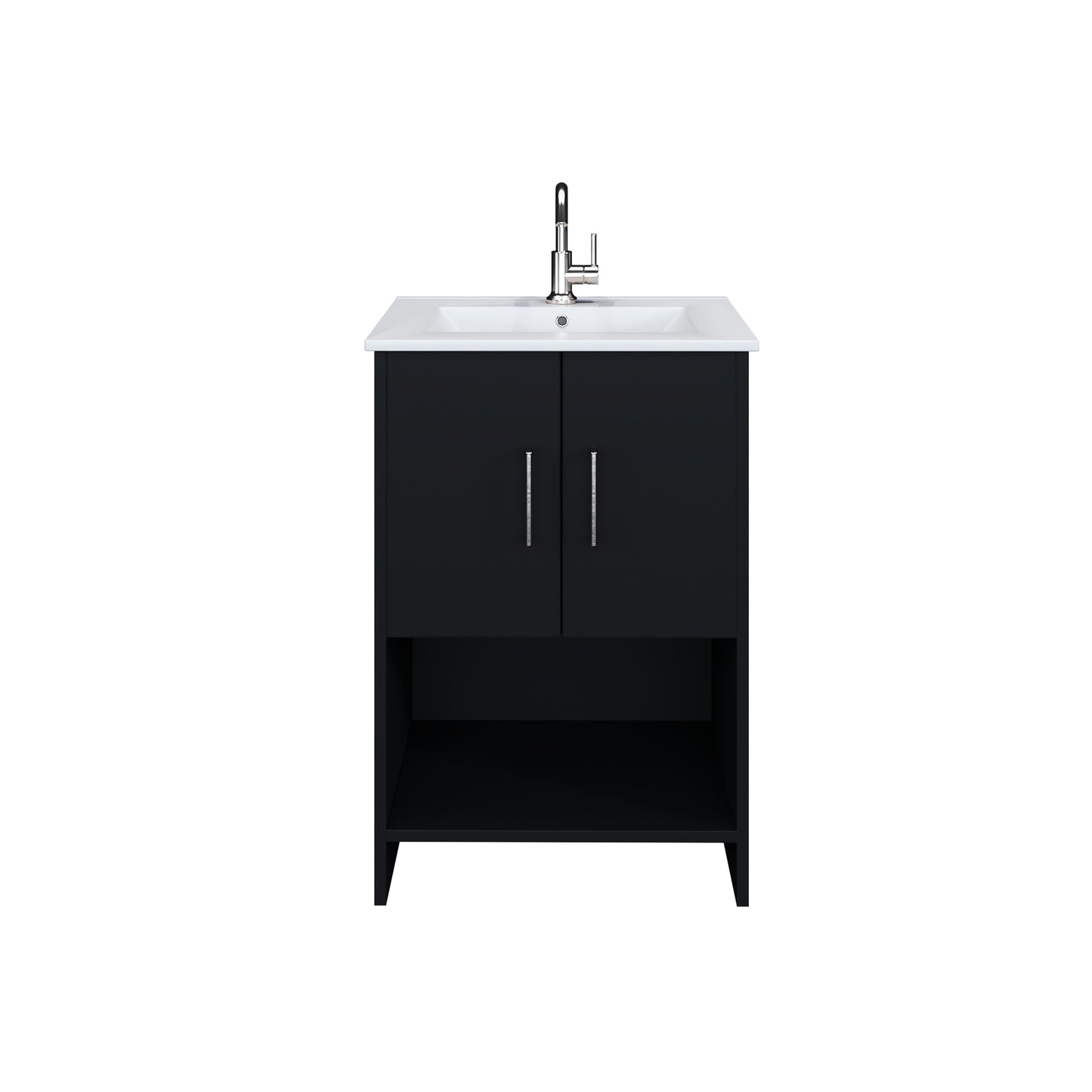 Cabo 24" Bathroom Vanity with Ceramic counter top