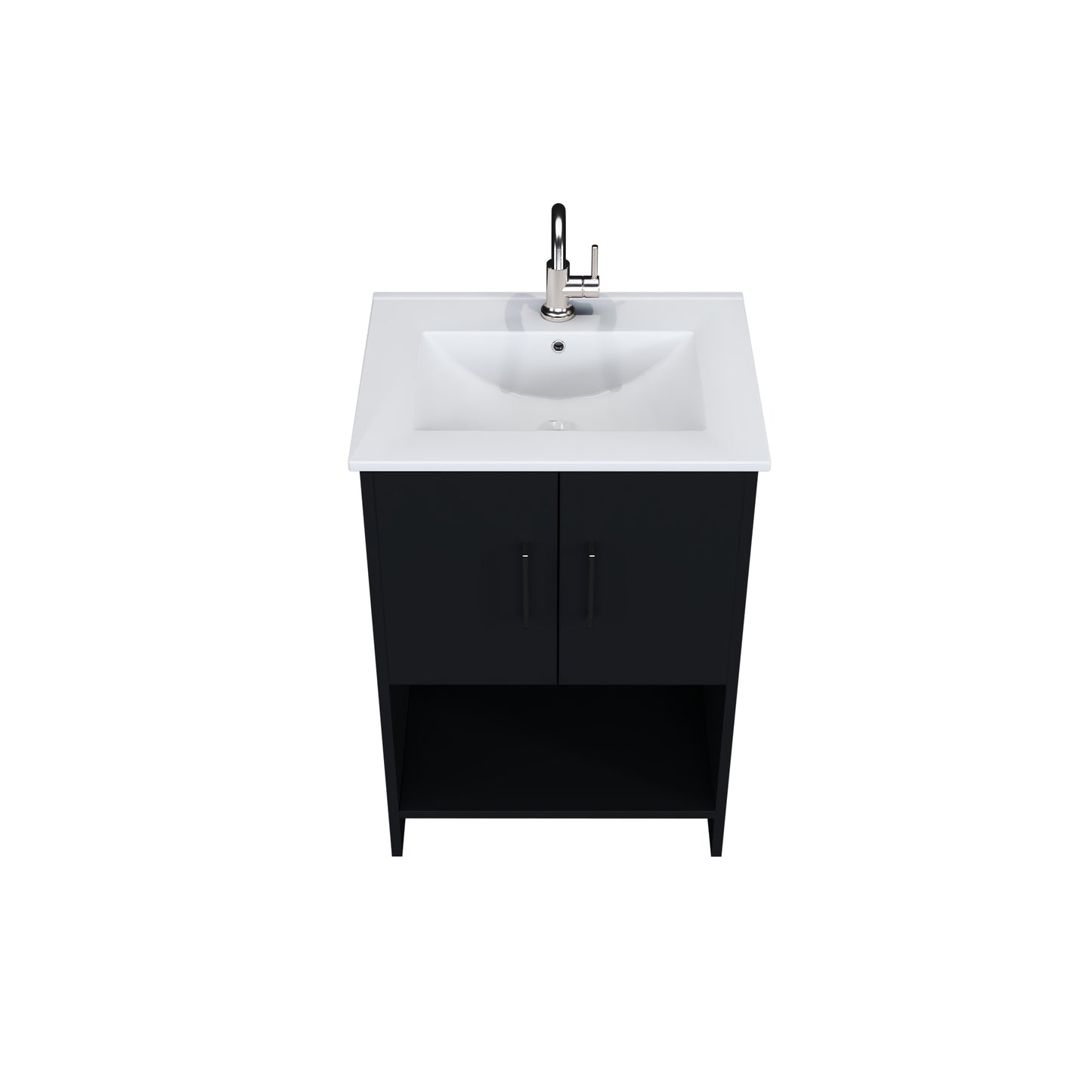 Cabo 24" Bathroom Vanity with Ceramic counter top