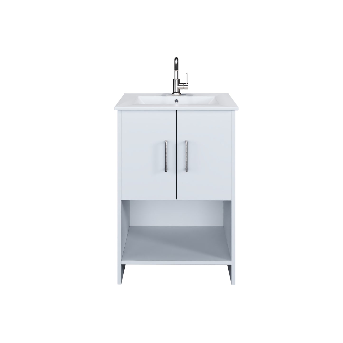 Cabo 24" Bathroom Vanity with Ceramic counter top