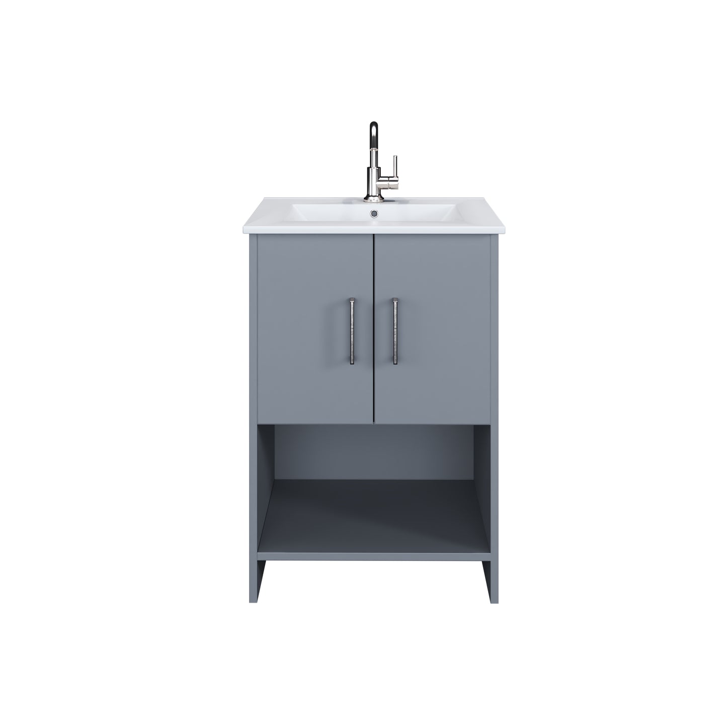 Cabo 24" Bathroom Vanity with Ceramic counter top