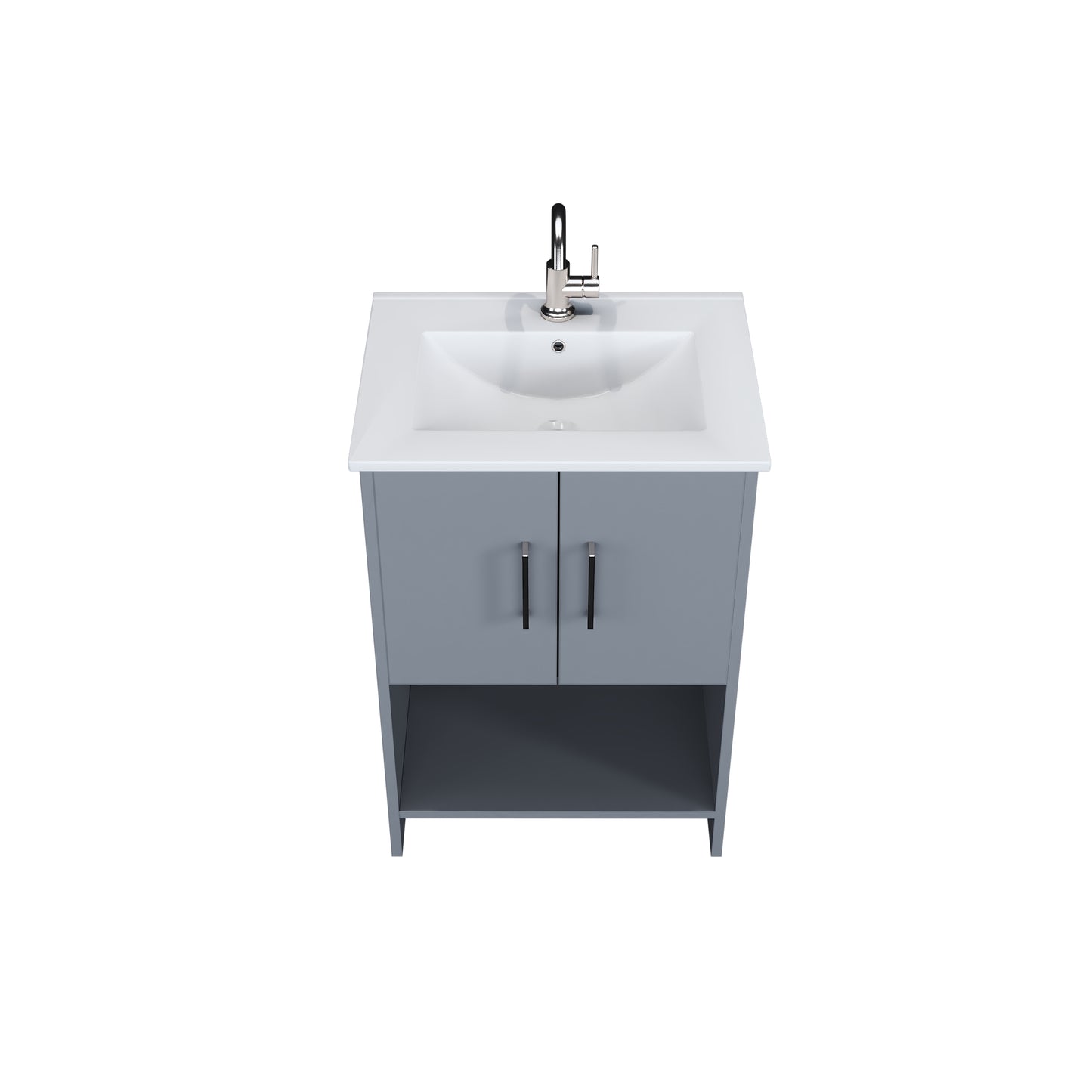 Cabo 24" Bathroom Vanity with Ceramic counter top