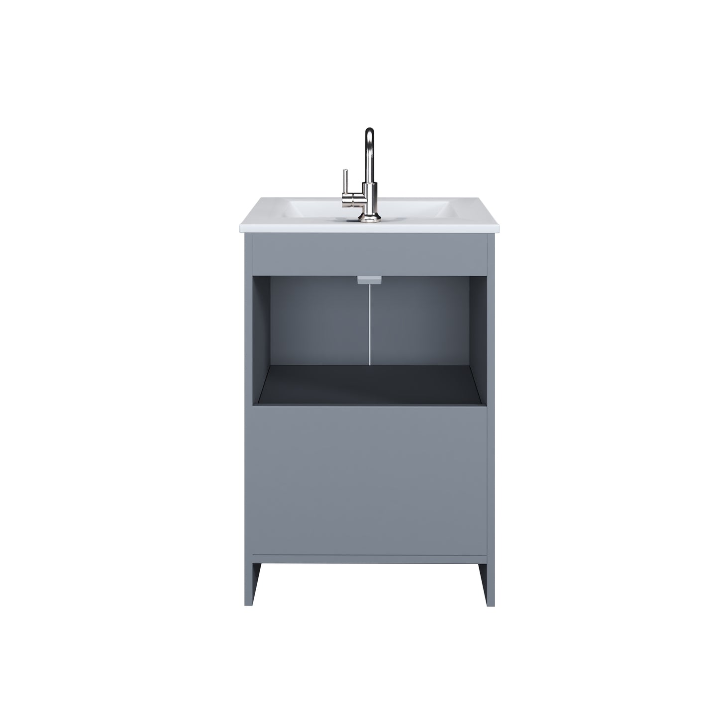 Cabo 24" Bathroom Vanity with Ceramic counter top