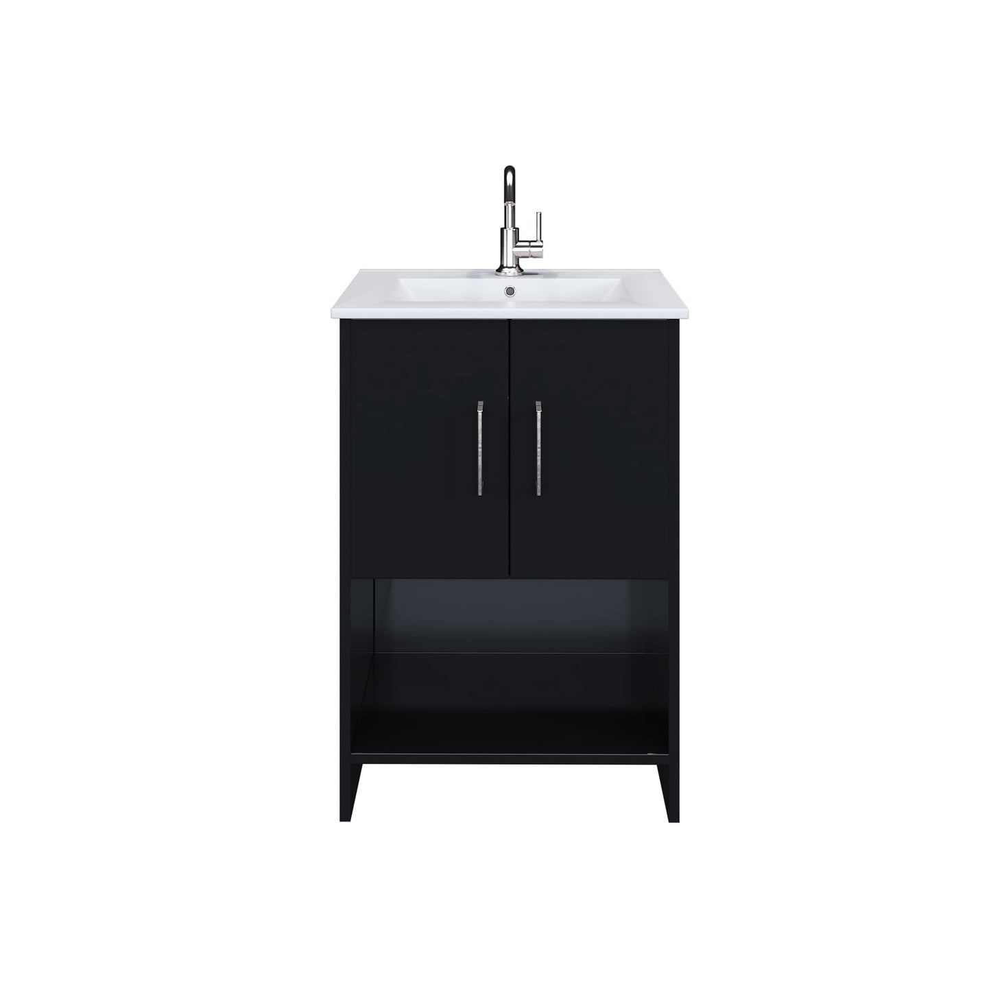 Cabo 24" Bathroom Vanity with Ceramic counter top