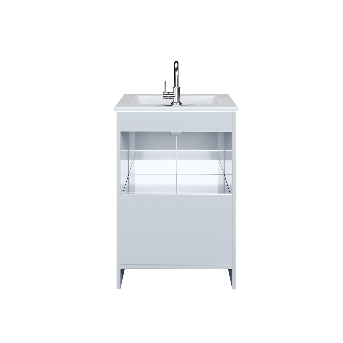 Cabo 24" Bathroom Vanity with Ceramic counter top