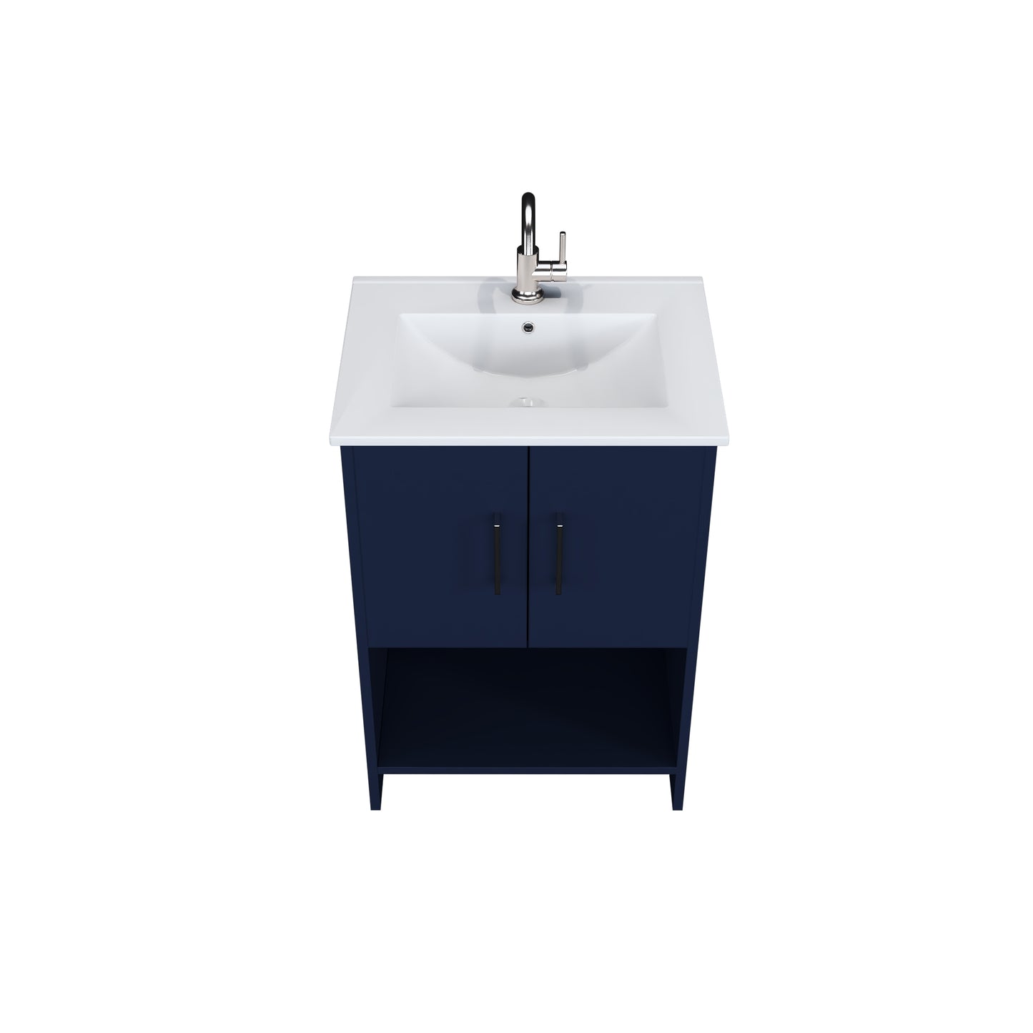 Cabo 24" Bathroom Vanity with Ceramic counter top