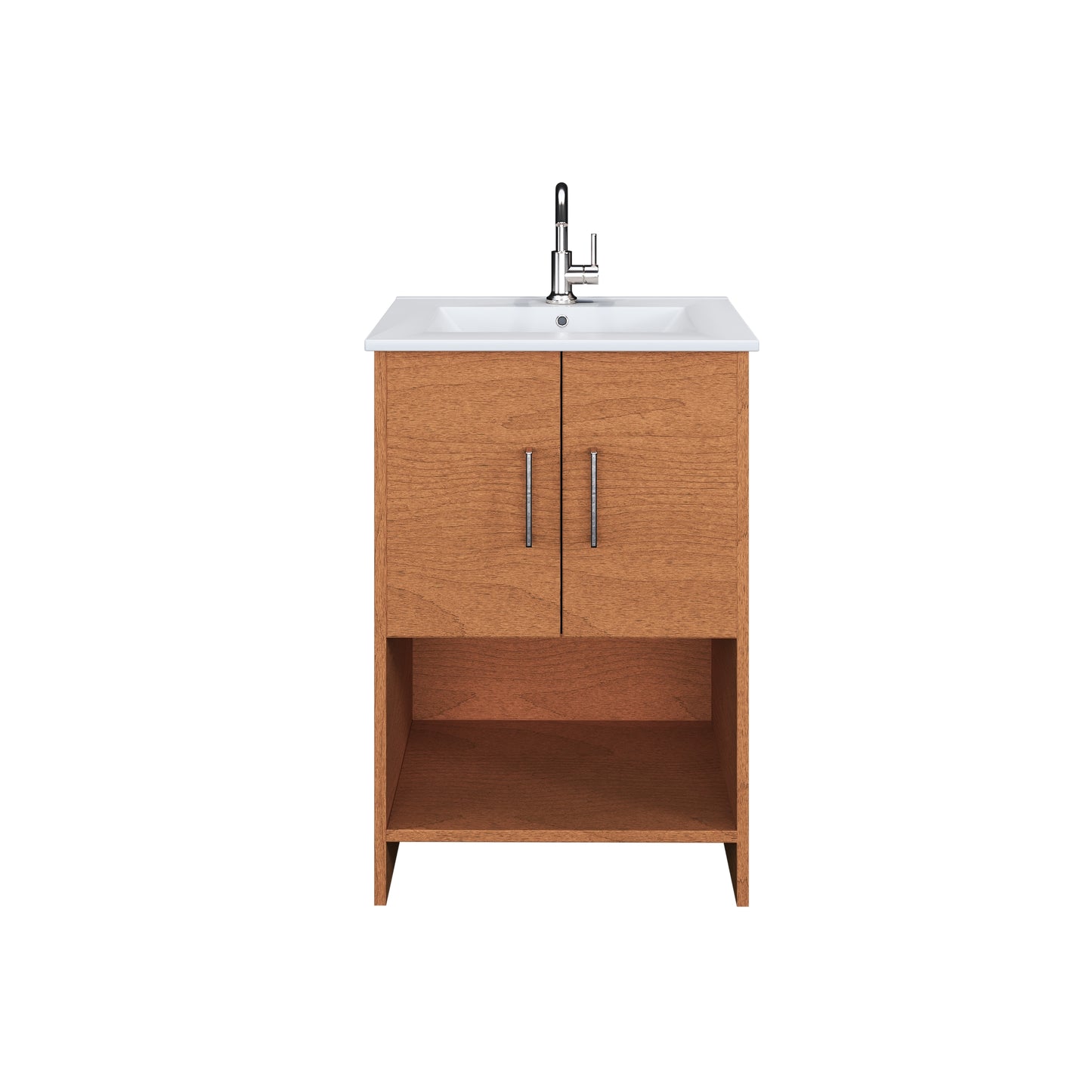 Cabo 24" Bathroom Vanity with Ceramic counter top