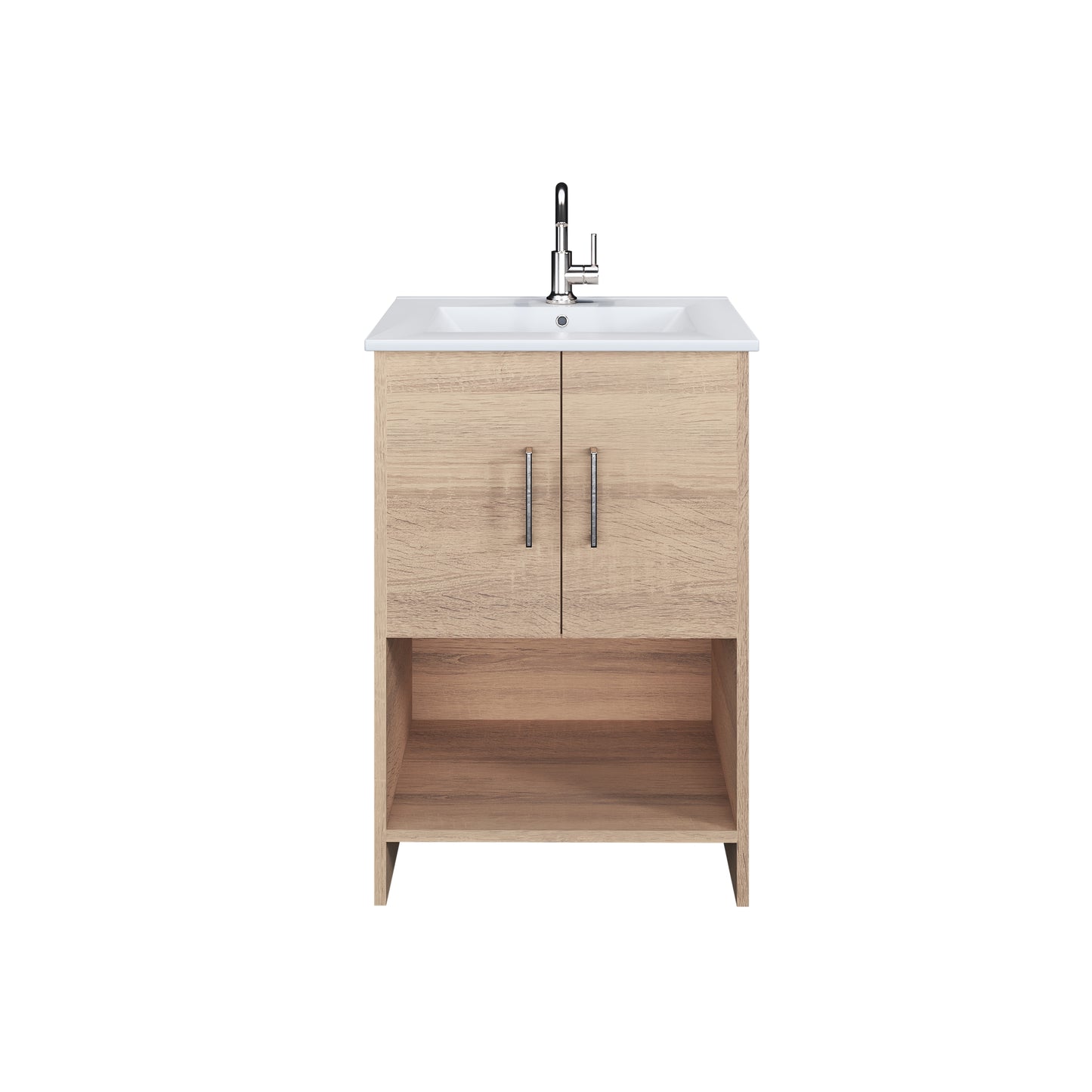 Cabo 24" Bathroom Vanity with Ceramic counter top