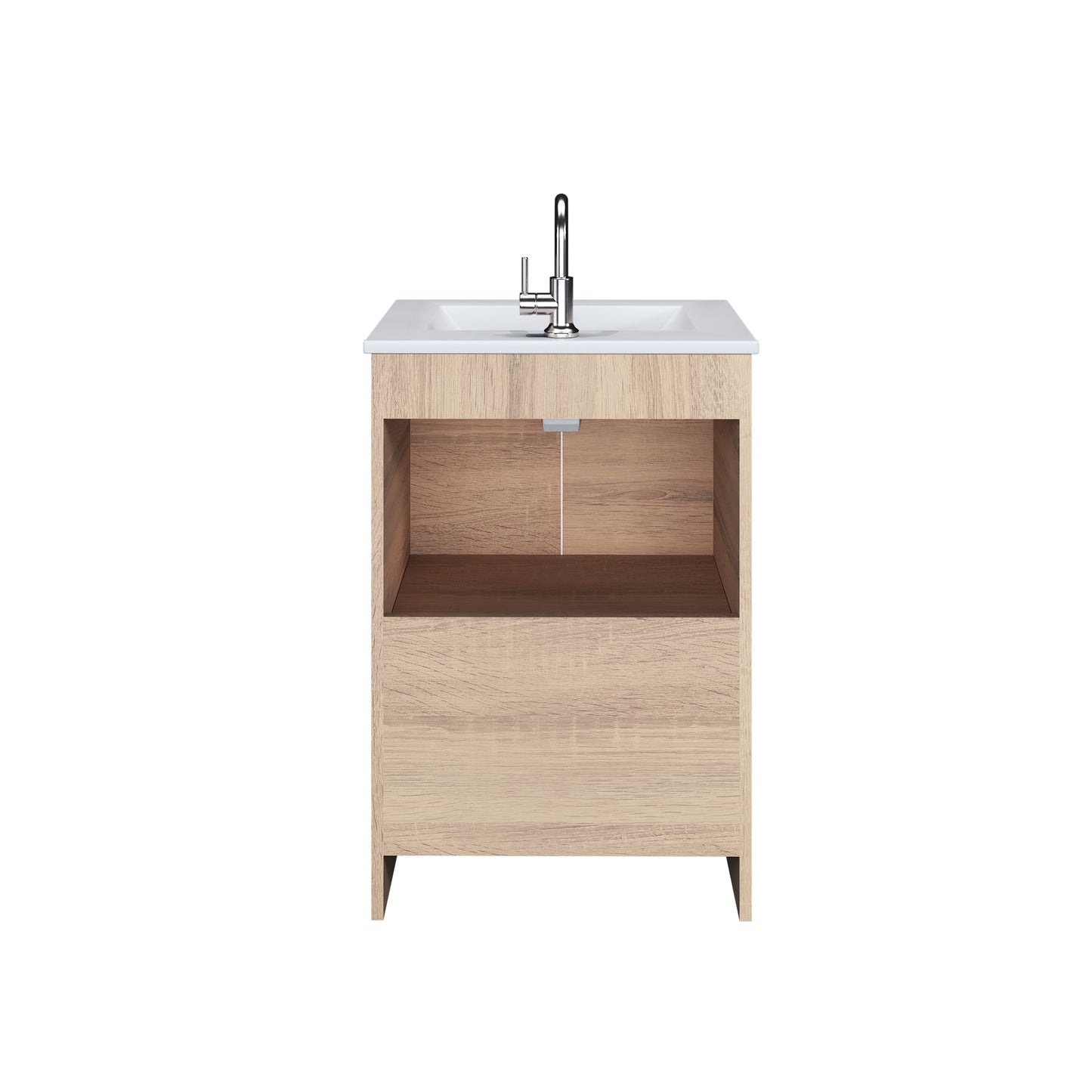 Cabo 24" Bathroom Vanity with Ceramic counter top