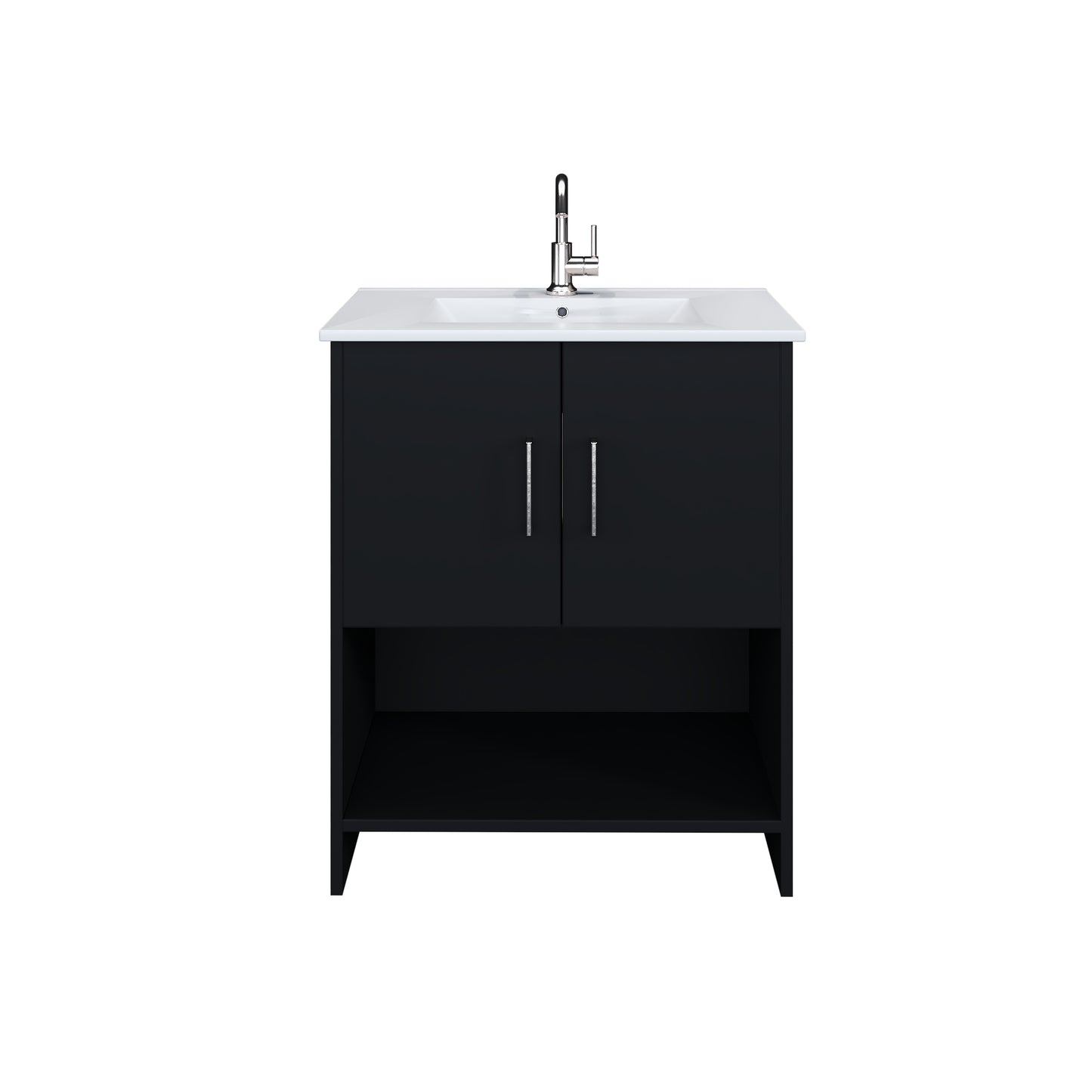 Cabo 30" Bathroom Vanity with Ceramic counter top