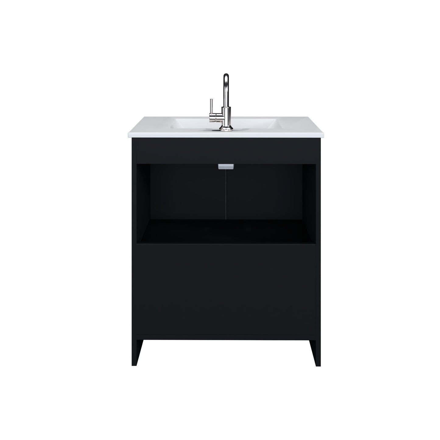 Cabo 30" Bathroom Vanity with Ceramic counter top