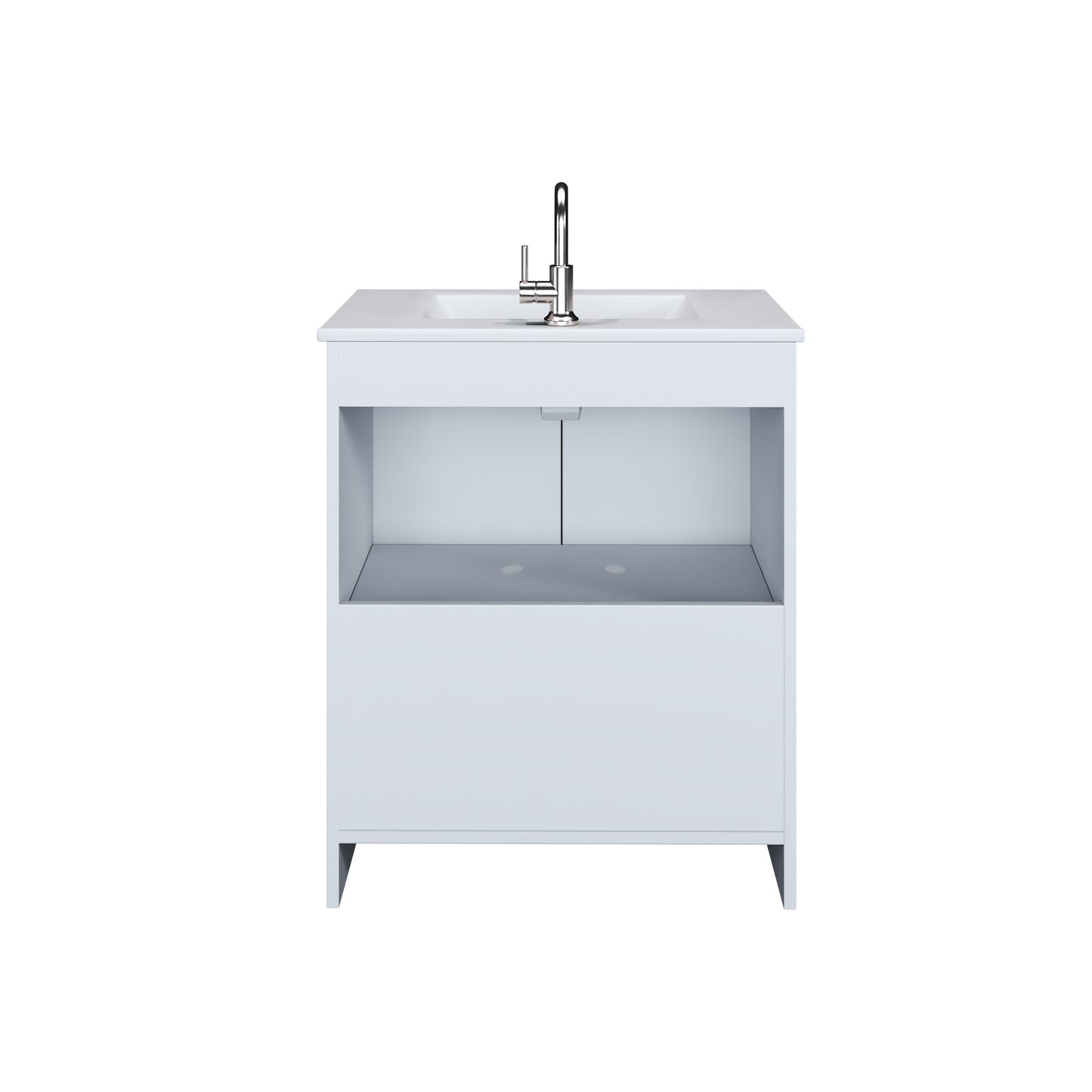 Cabo 30" Bathroom Vanity with Ceramic counter top