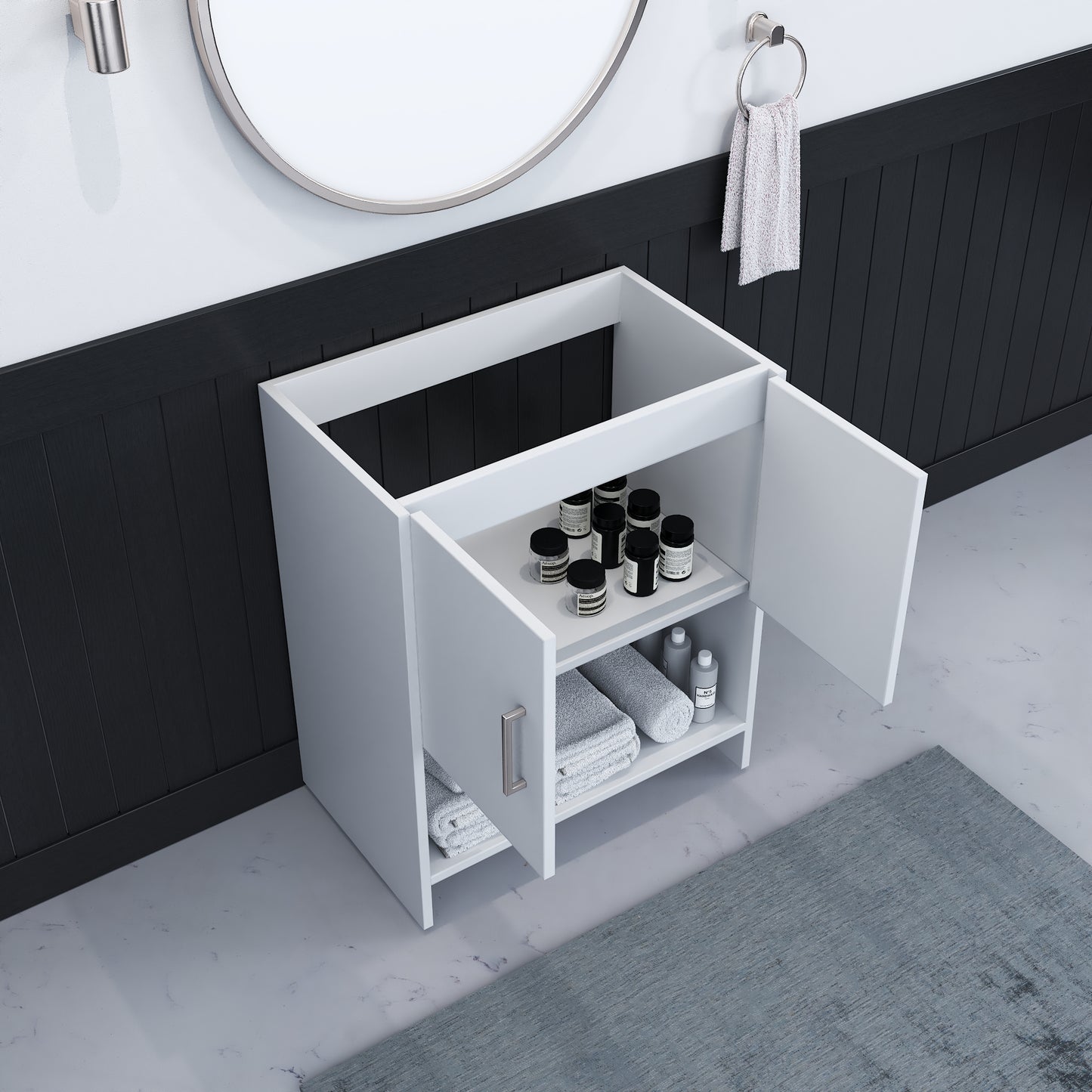 Cabo 30" Bathroom Vanity Cabinet Only