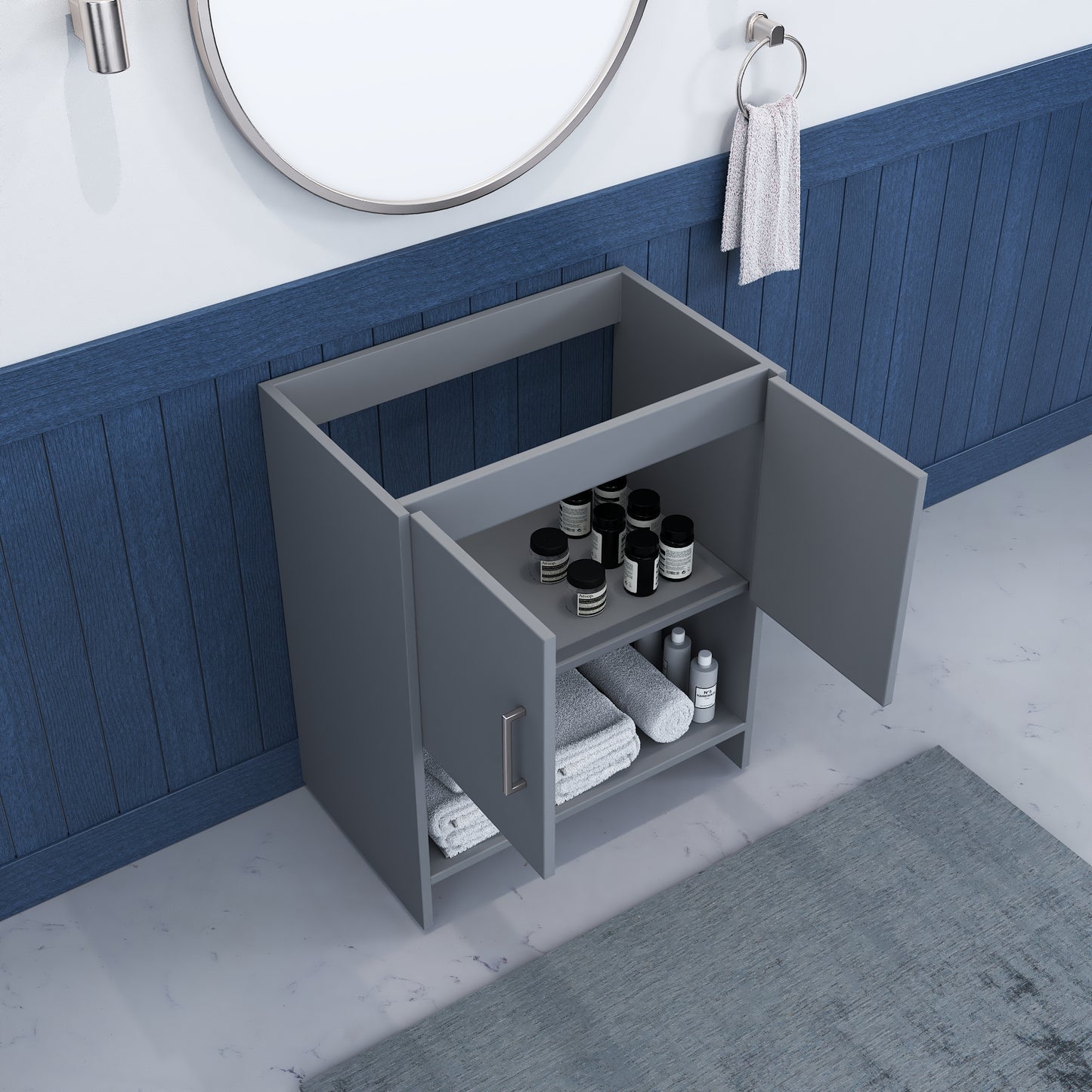 Cabo 30" Bathroom Vanity Cabinet Only