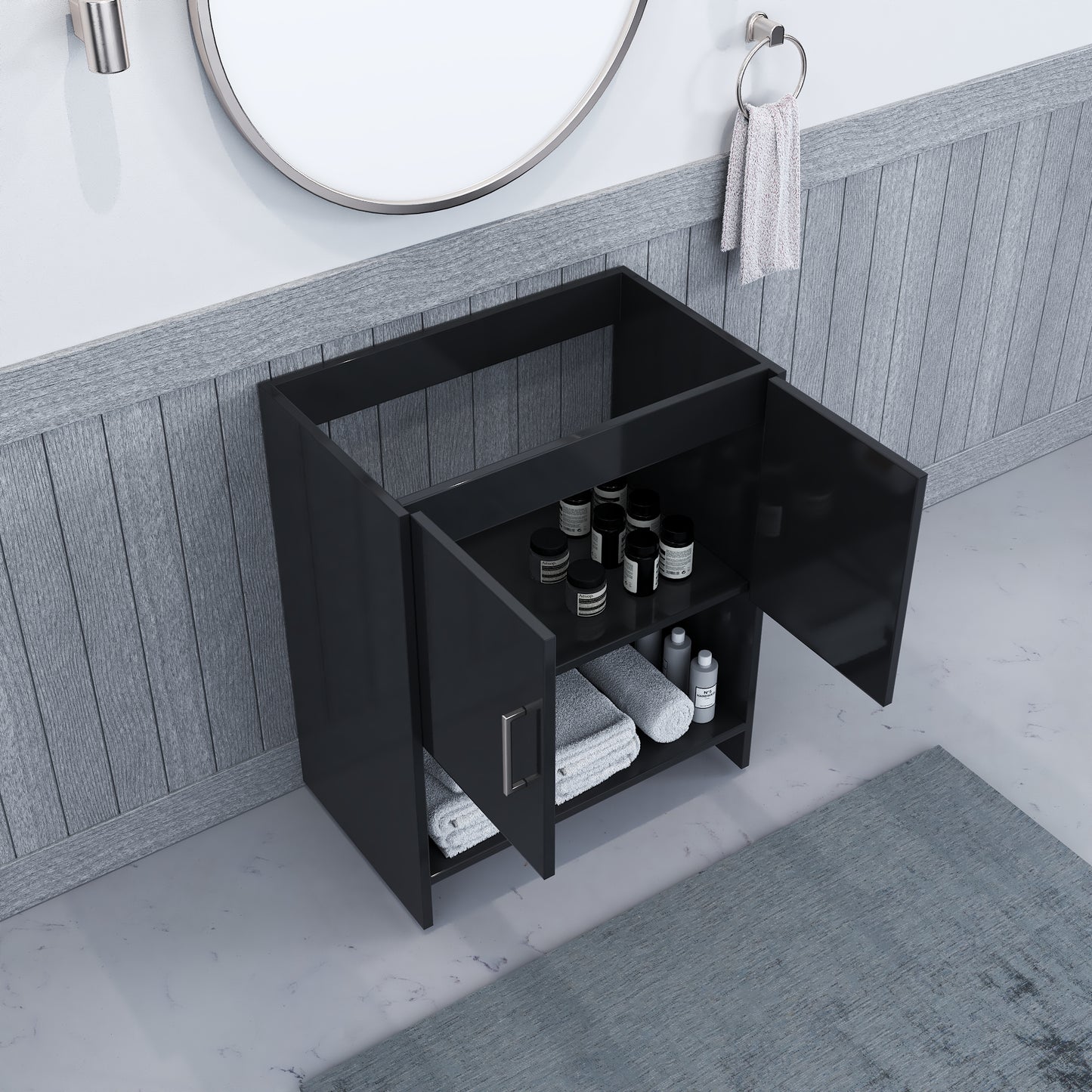 Cabo 30" Bathroom Vanity Cabinet Only