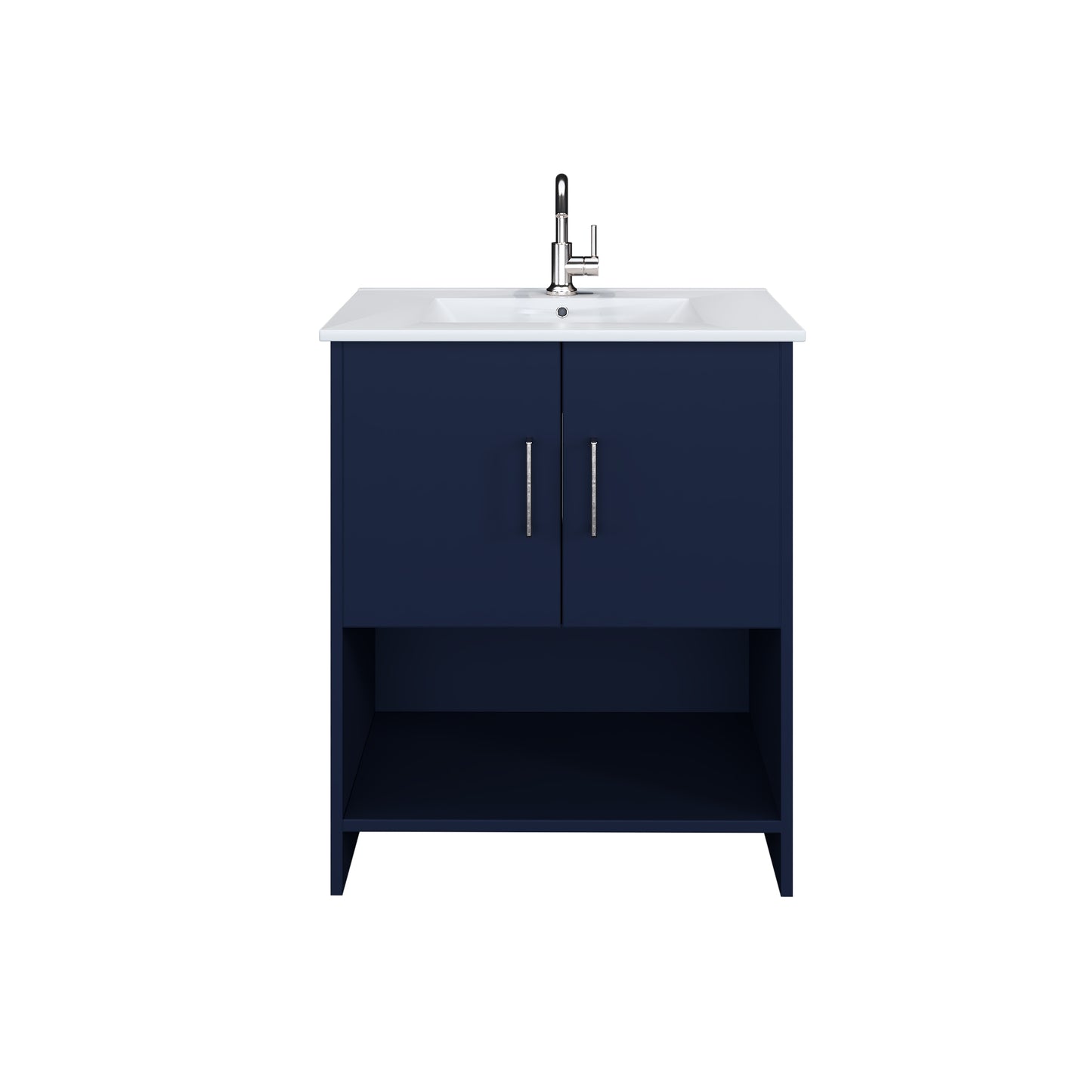 Cabo 30" Bathroom Vanity with Ceramic counter top