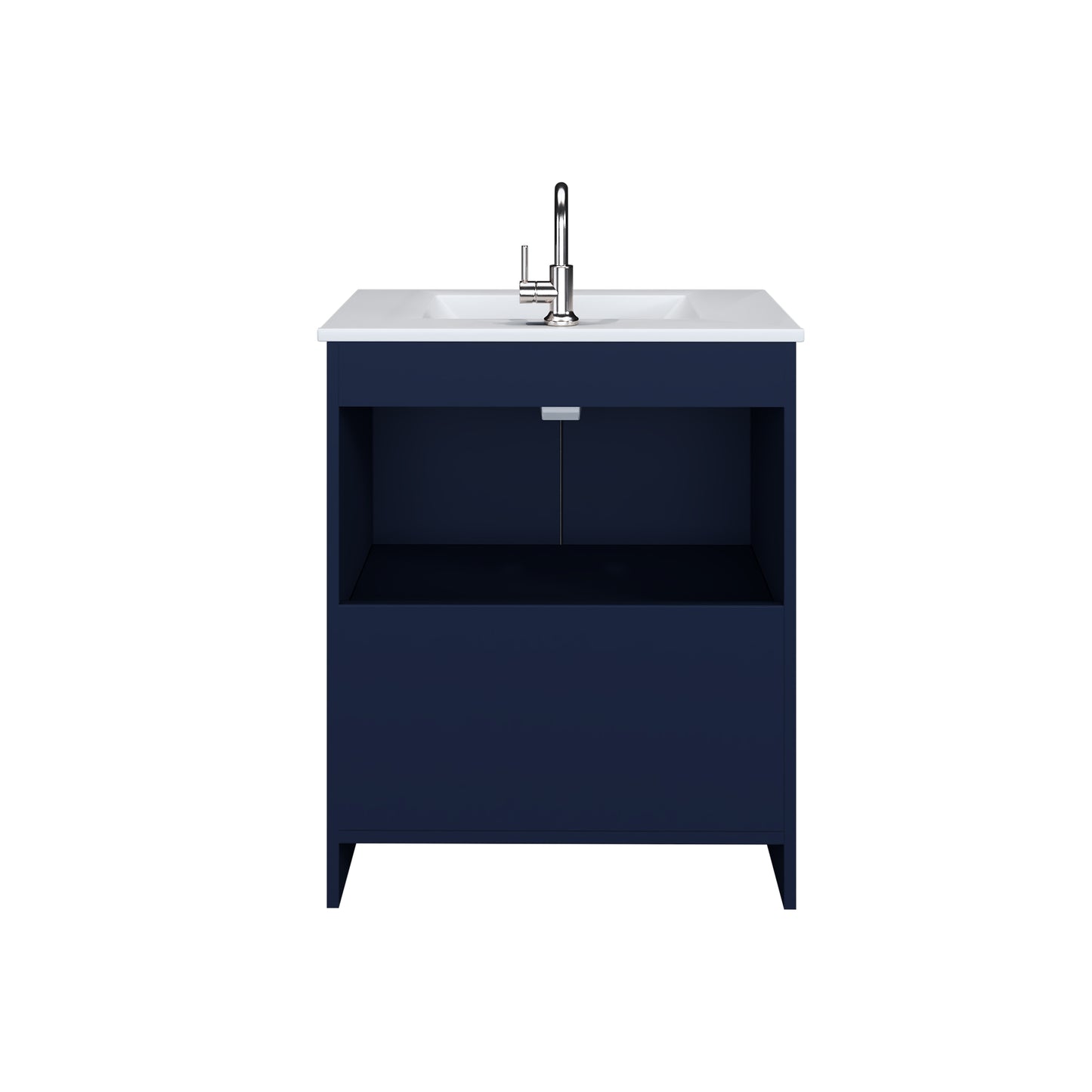 Cabo 30" Bathroom Vanity with Ceramic counter top
