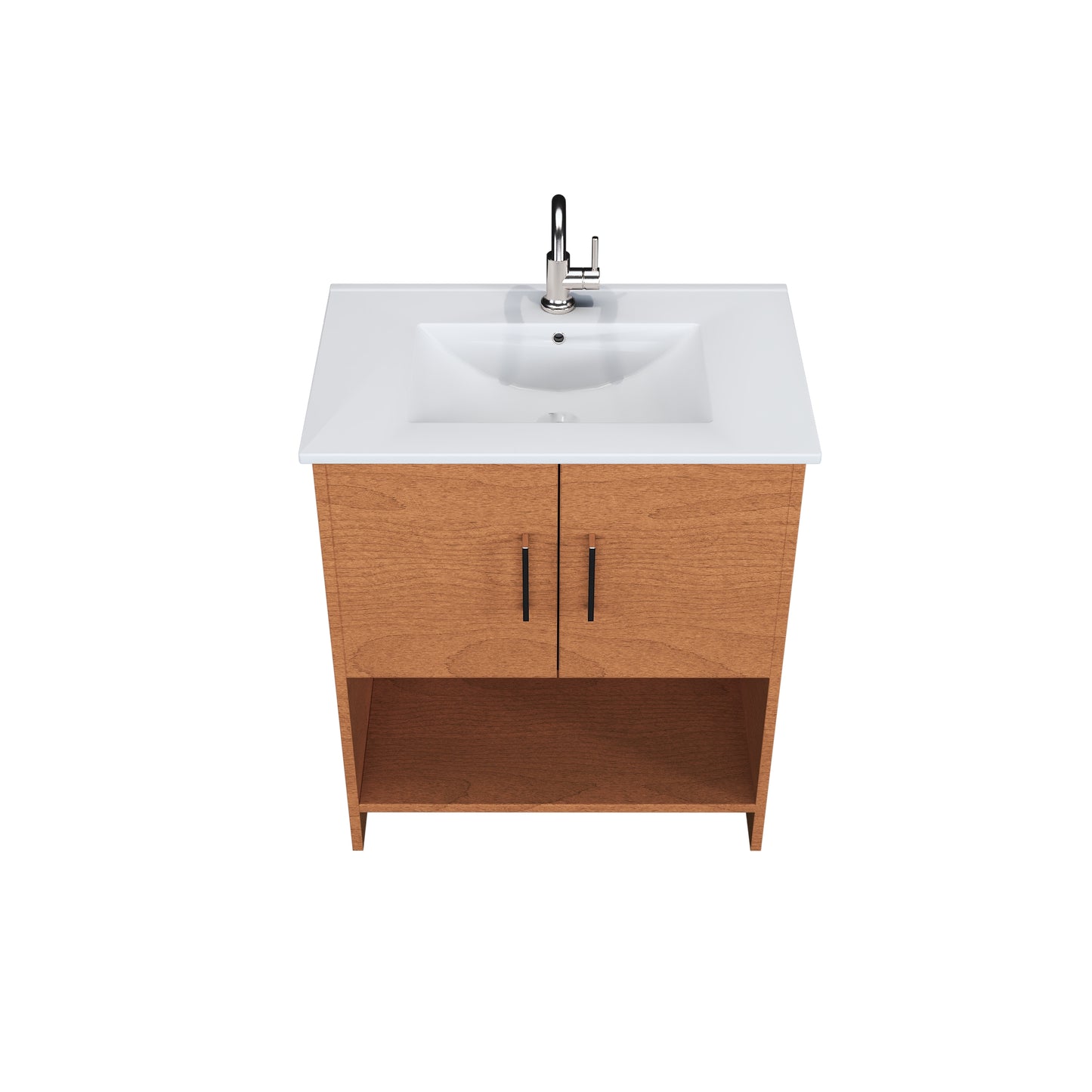 Cabo 30" Bathroom Vanity with Ceramic counter top