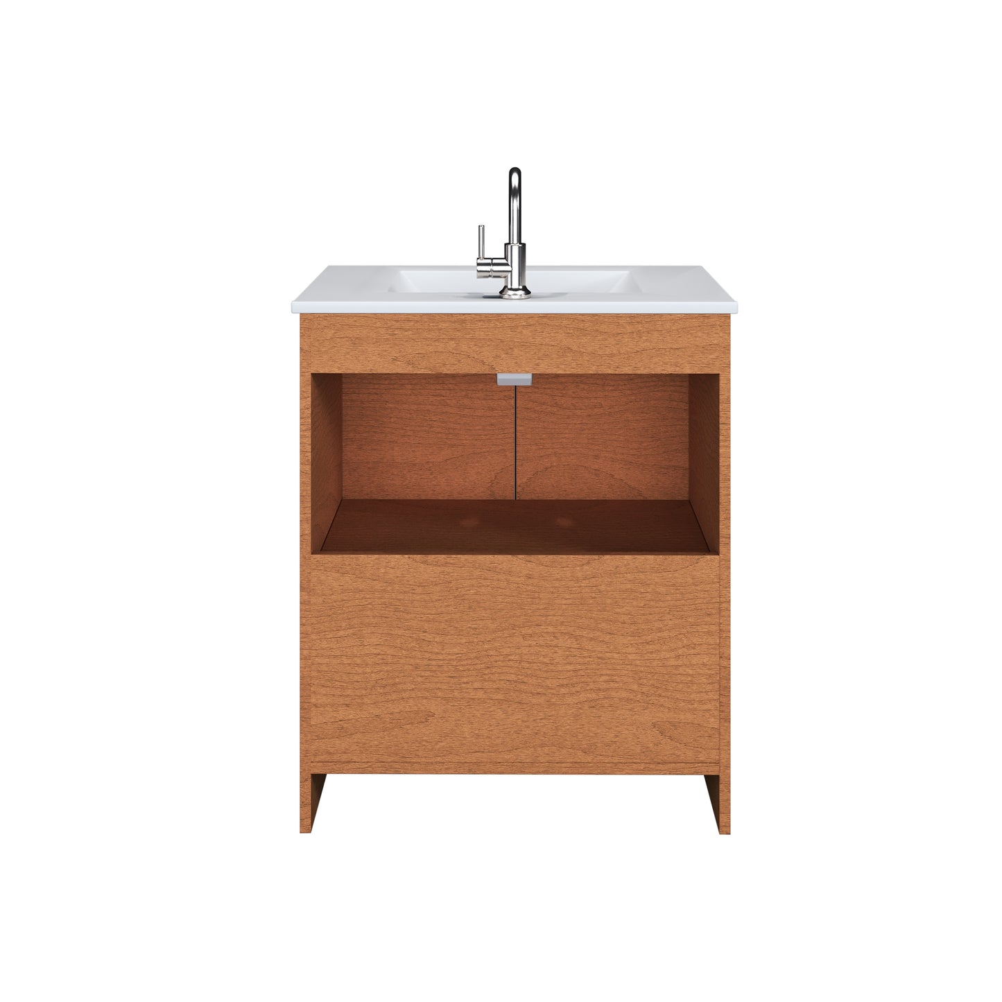 Cabo 30" Bathroom Vanity with Ceramic counter top
