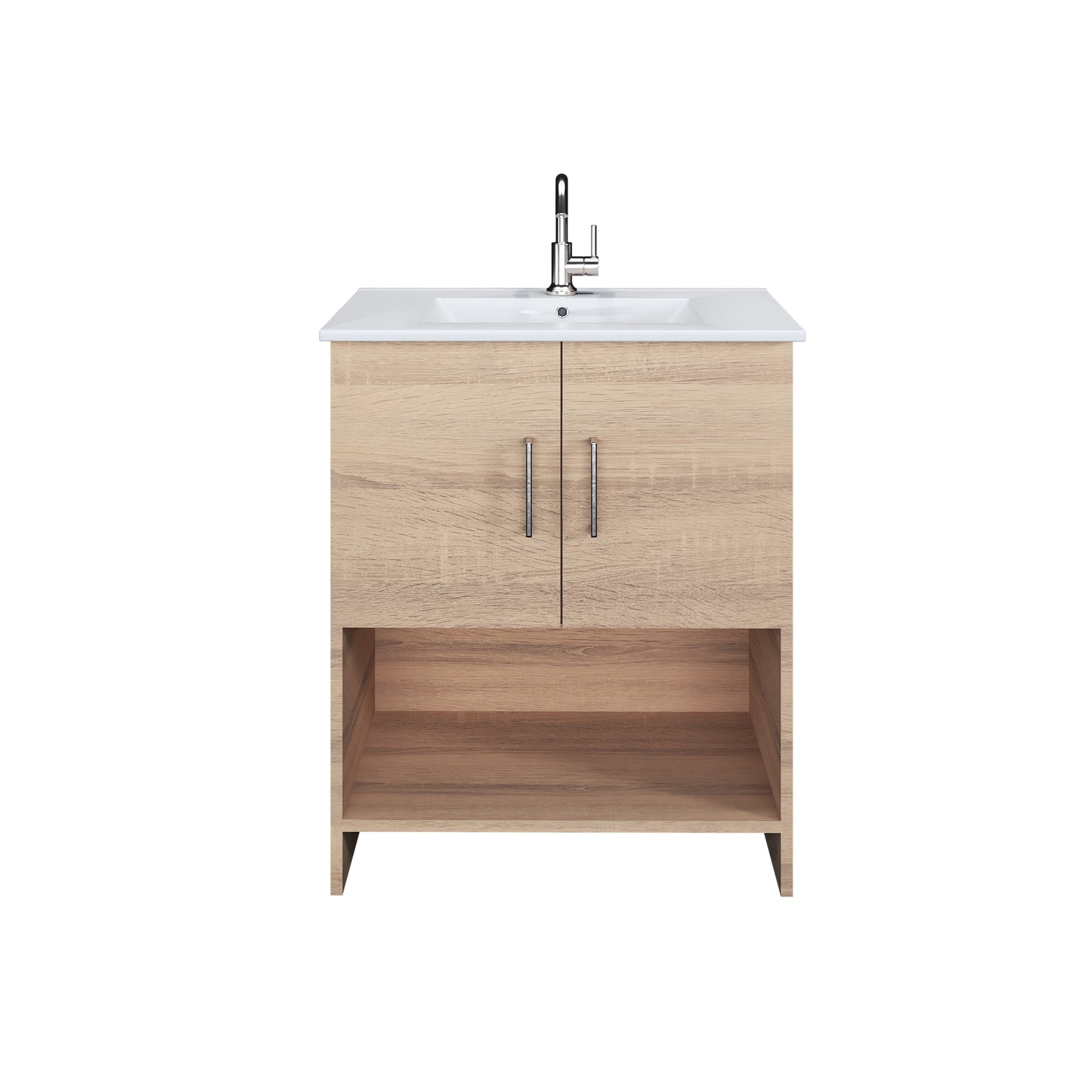 Cabo 30" Bathroom Vanity with Ceramic counter top