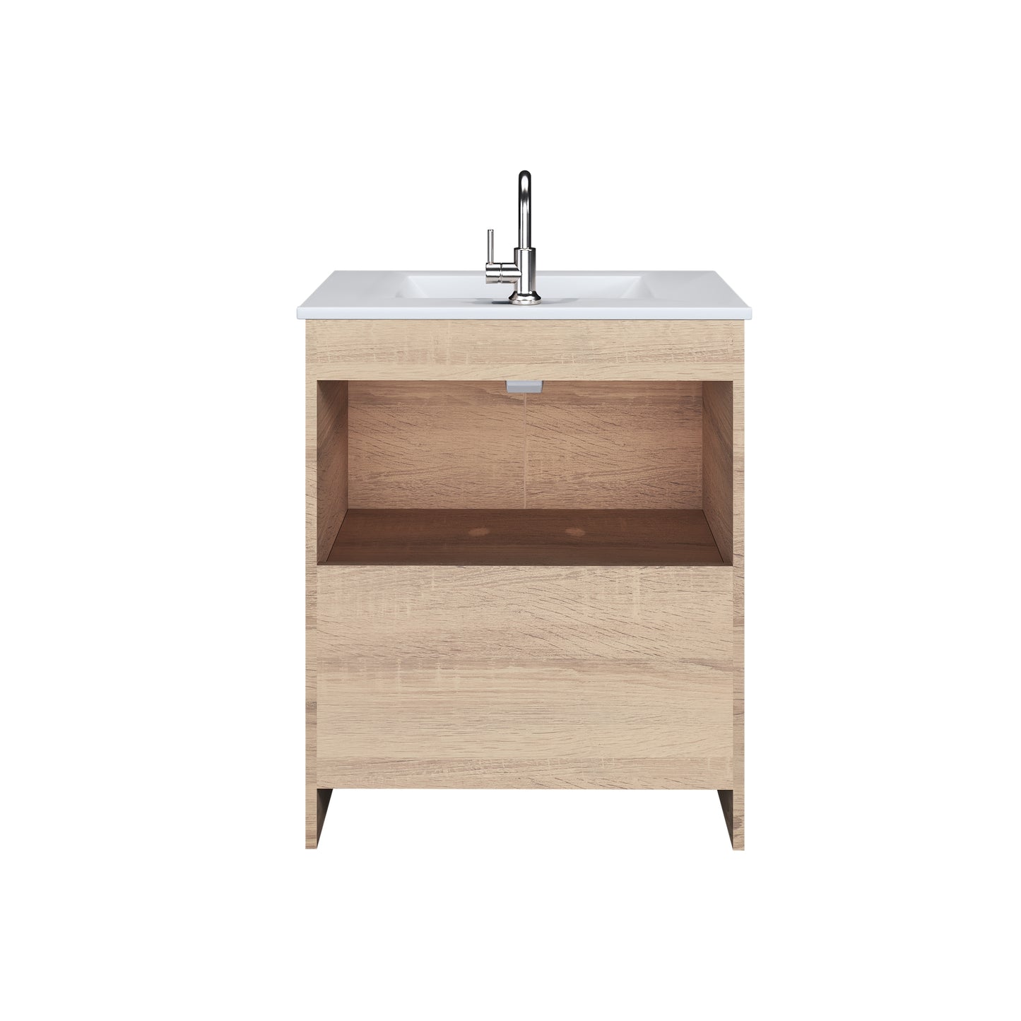 Cabo 30" Bathroom Vanity with Ceramic counter top