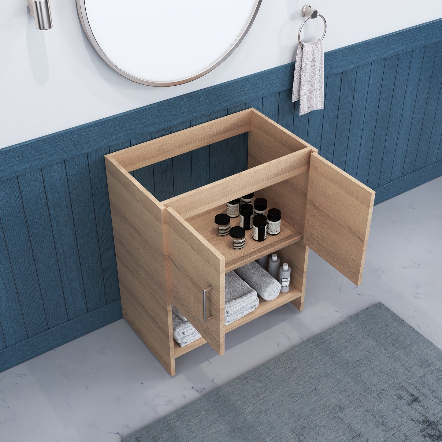 Cabo 30" Bathroom Vanity Cabinet Only