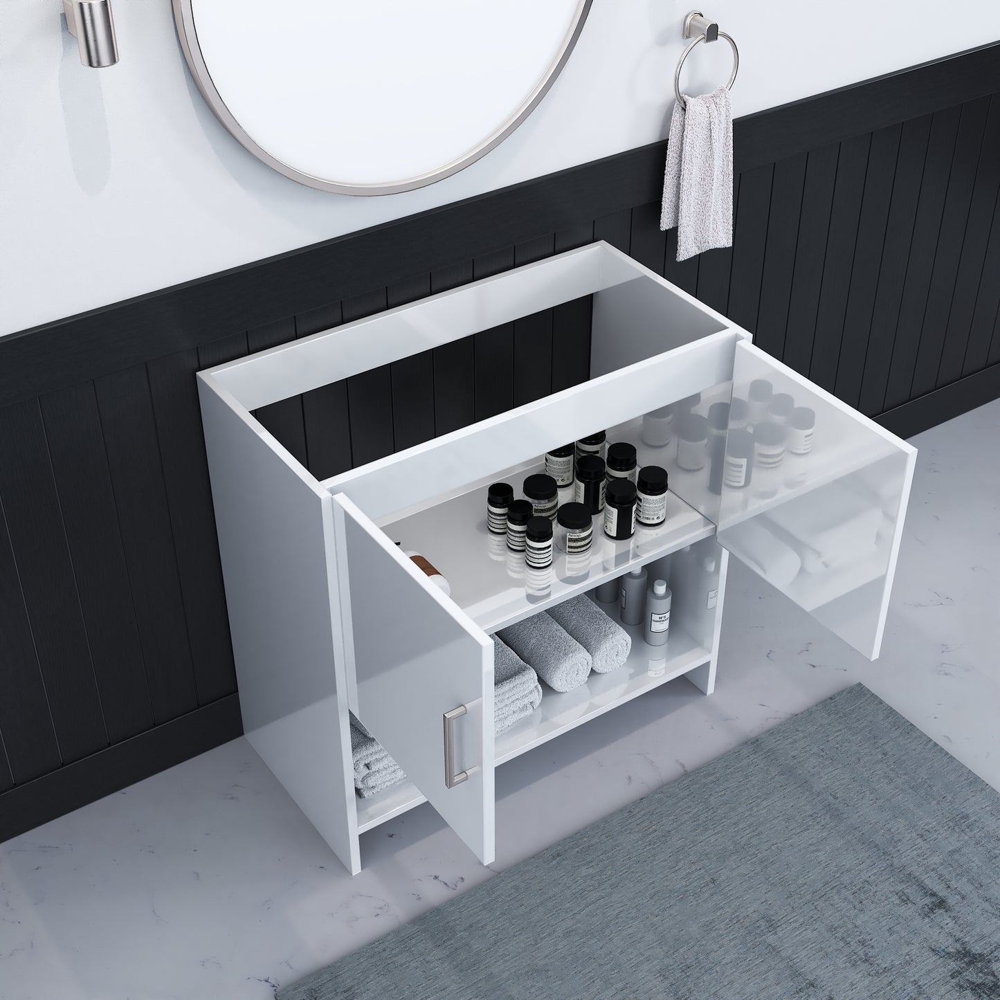 Cabo 36" Bathroom Vanity Cabinet Only