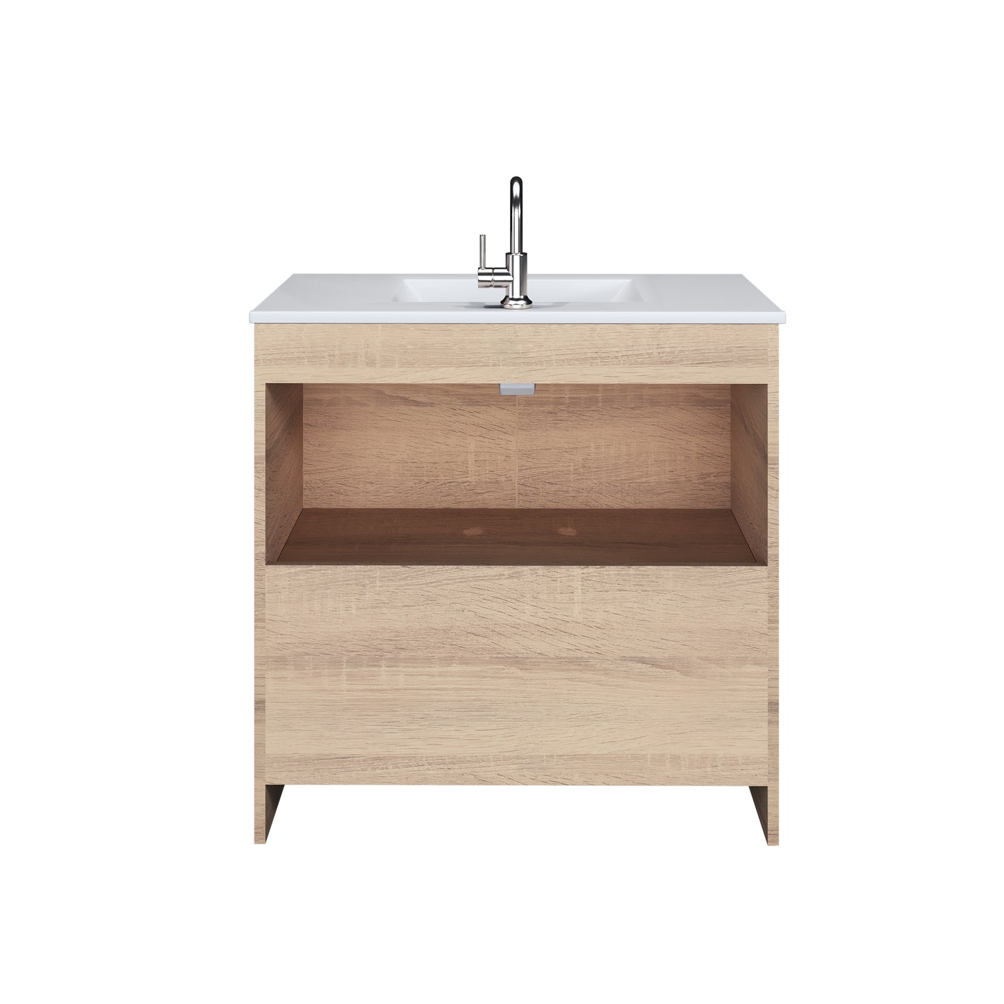 Cabo 36" Bathroom Vanity with Ceramic counter top