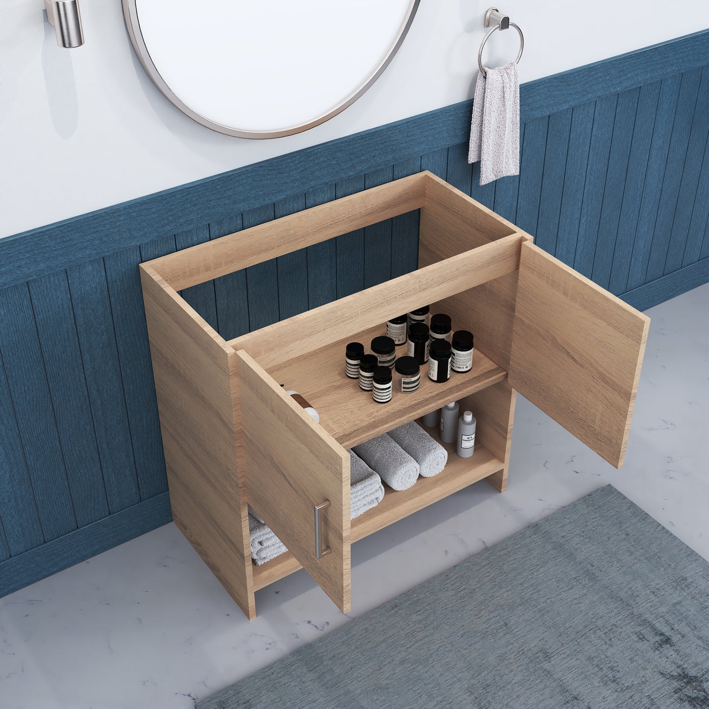 Cabo 36" Bathroom Vanity Cabinet Only
