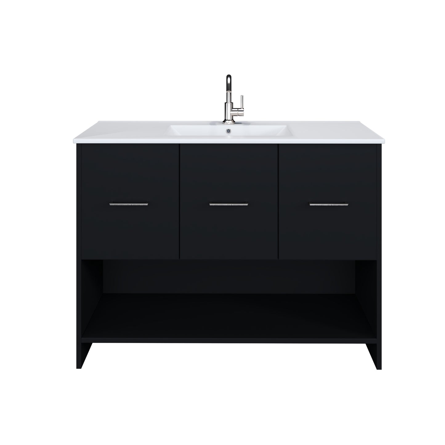 Cabo 48" Bathroom Vanity with Ceramic counter top