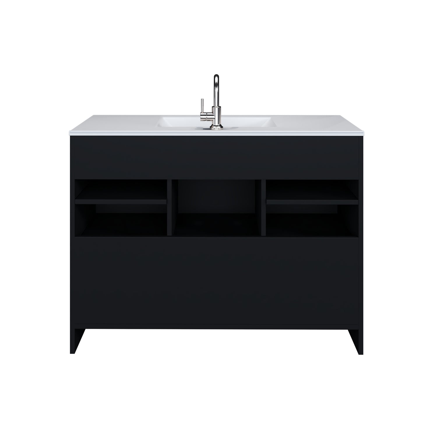 Cabo 48" Bathroom Vanity with Ceramic counter top