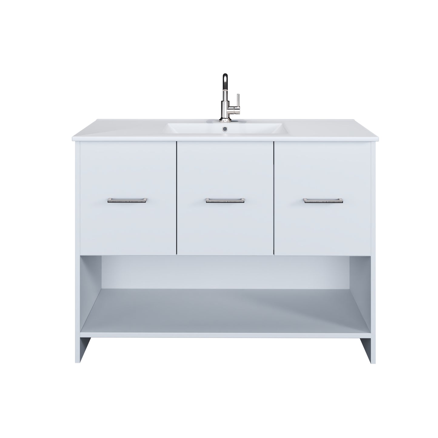 Cabo 48" Bathroom Vanity with Ceramic counter top