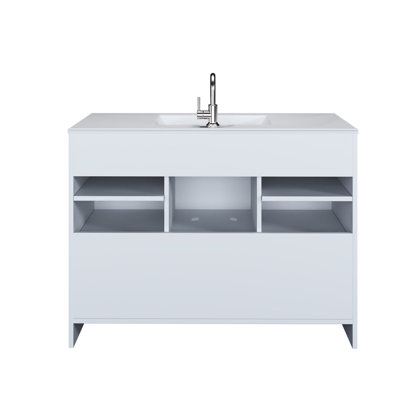 Cabo 48" Bathroom Vanity with Ceramic counter top