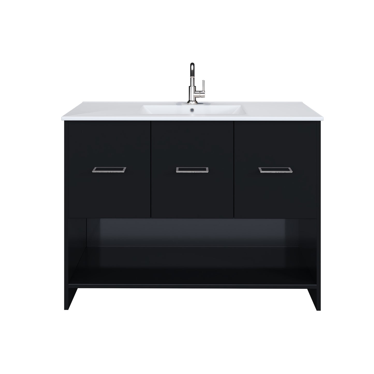 Cabo 48" Bathroom Vanity with Ceramic counter top