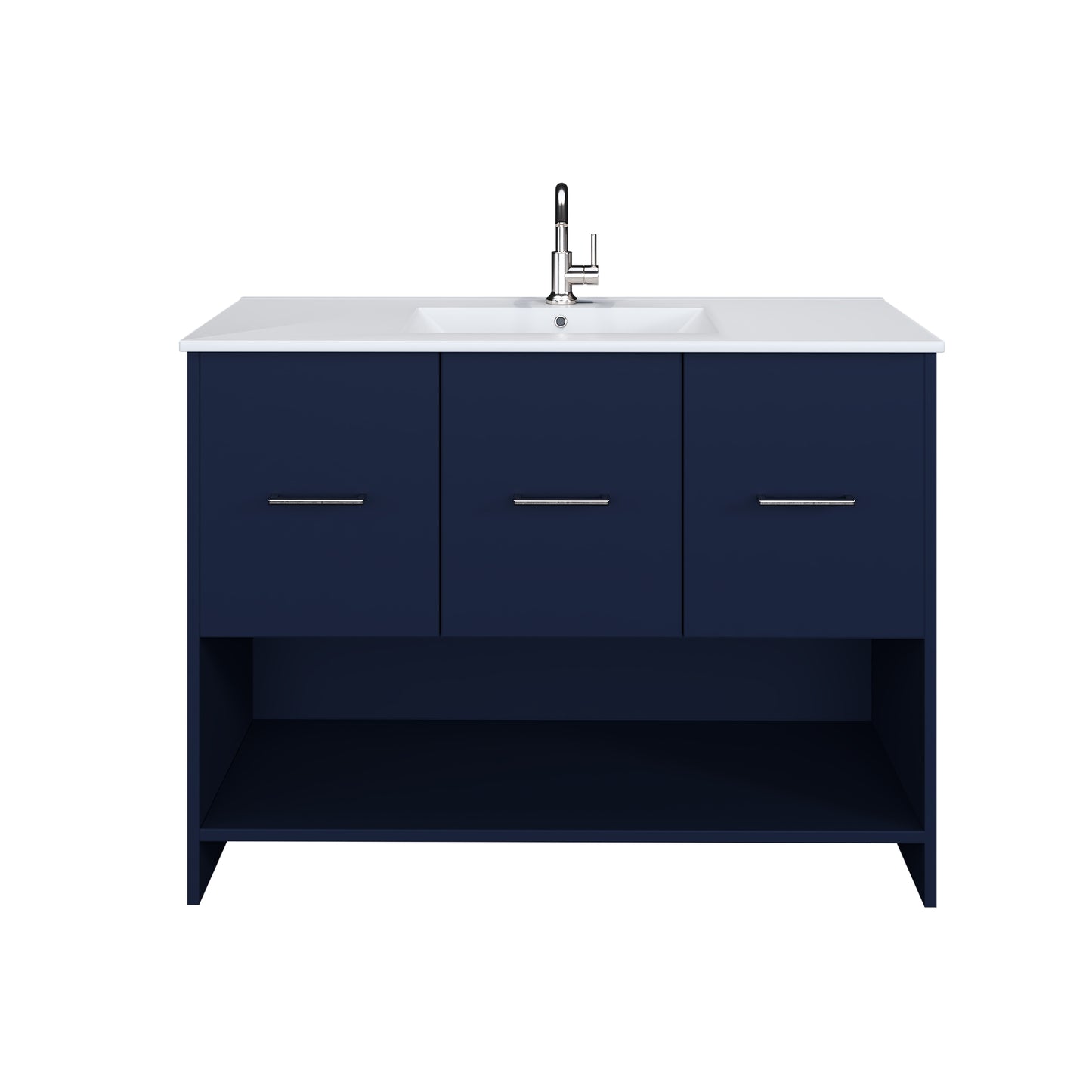 Cabo 48" Bathroom Vanity with Ceramic counter top
