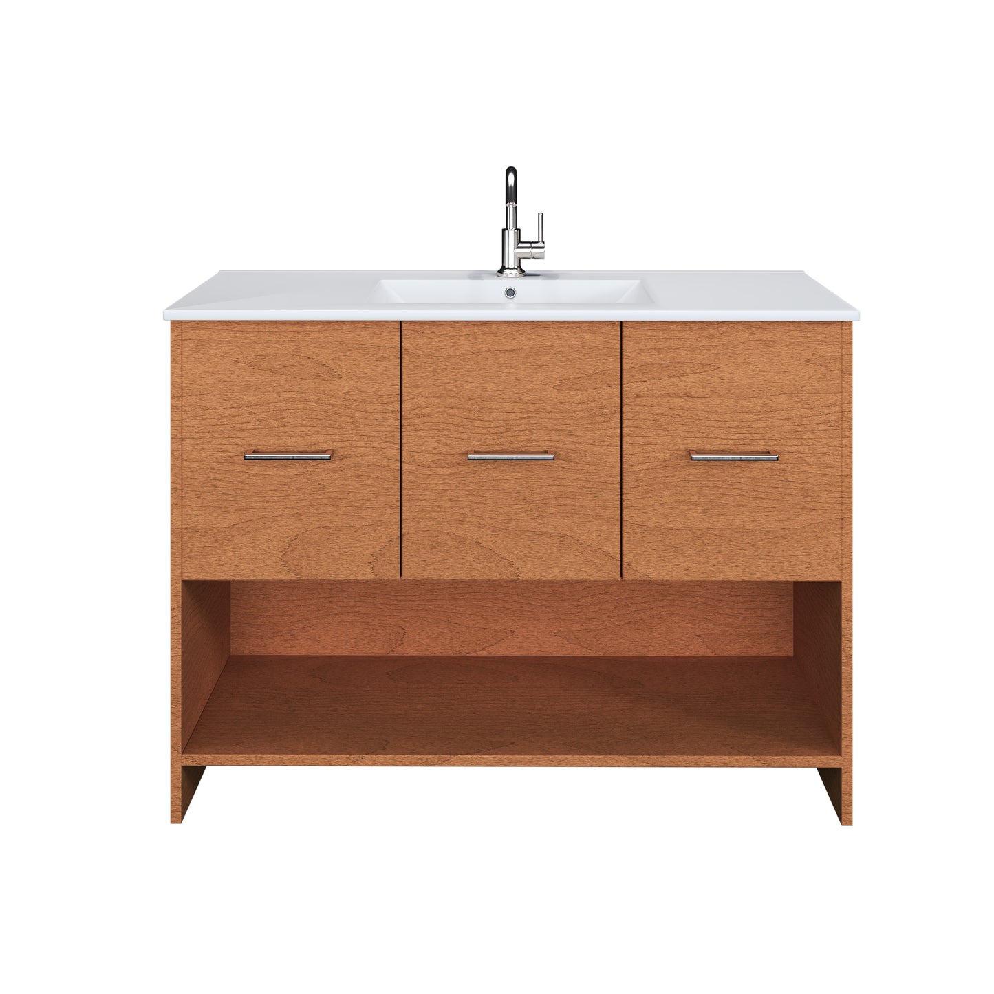Cabo 48" Bathroom Vanity with Ceramic counter top