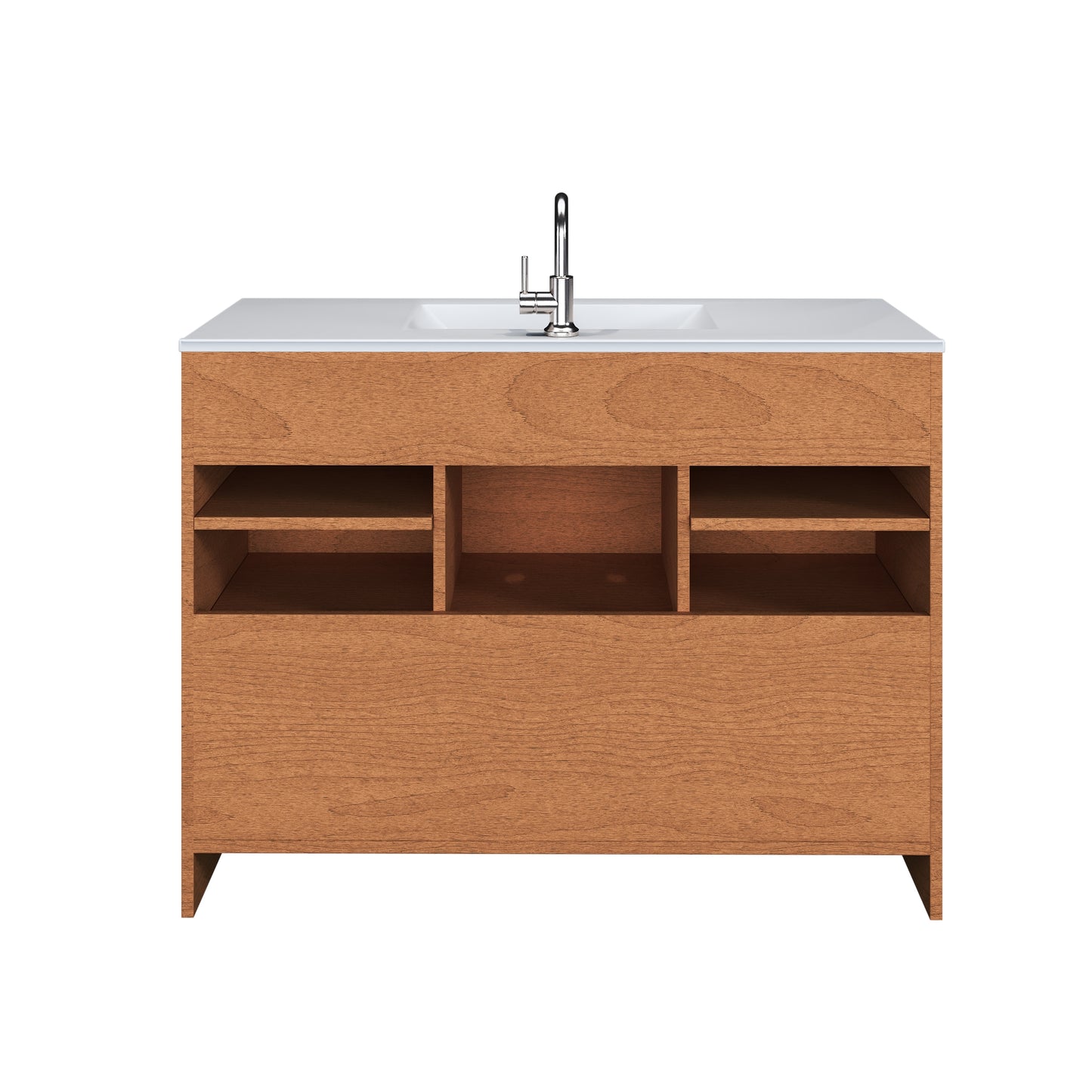 Cabo 48" Bathroom Vanity with Ceramic counter top