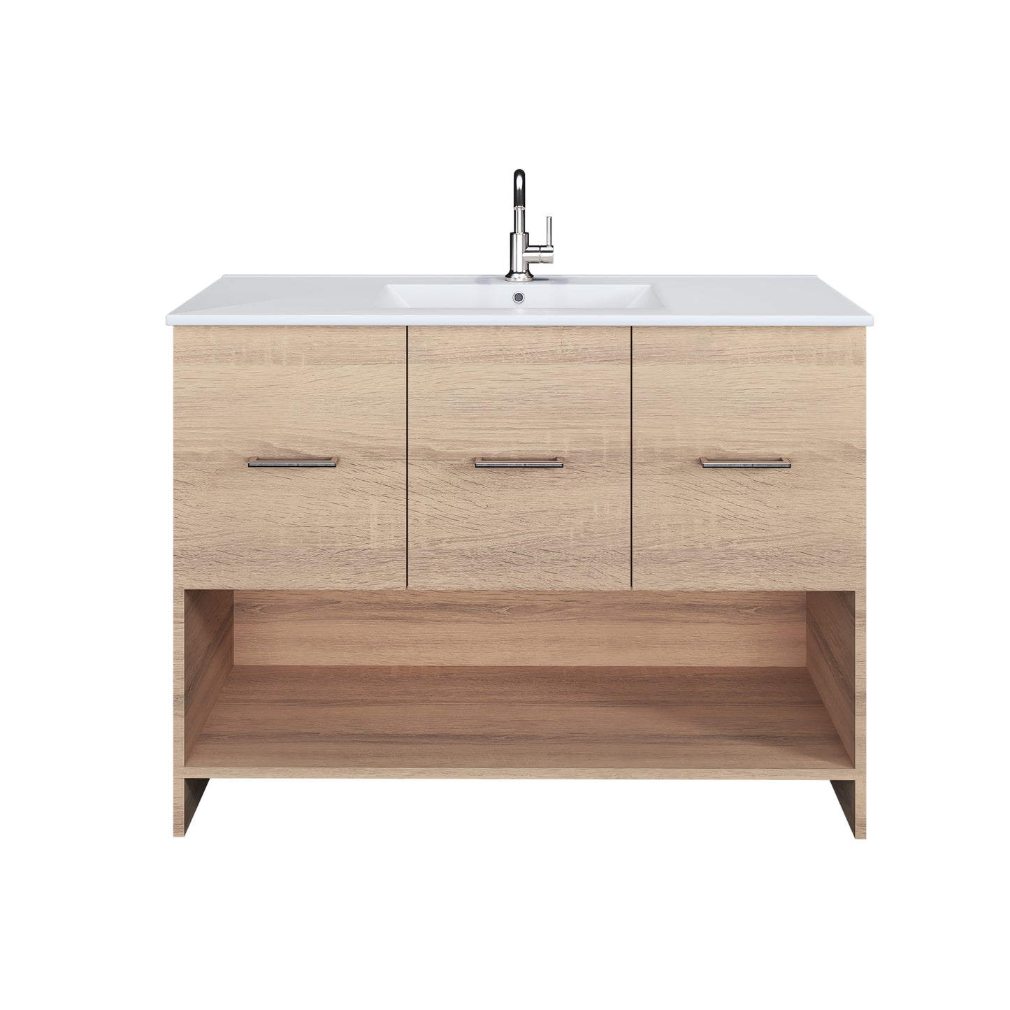 Cabo 48" Bathroom Vanity with Ceramic counter top