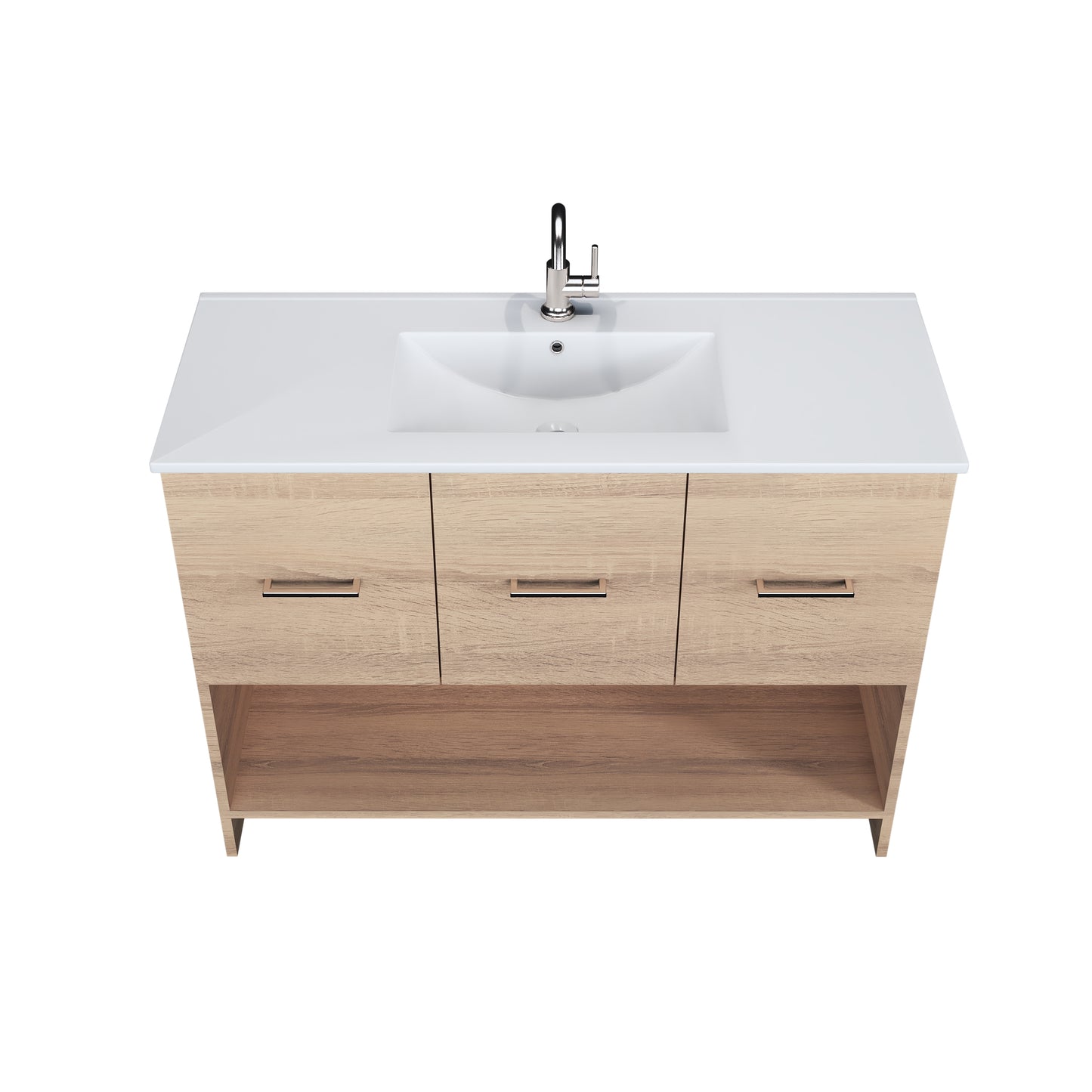 Cabo 48" Bathroom Vanity with Ceramic counter top