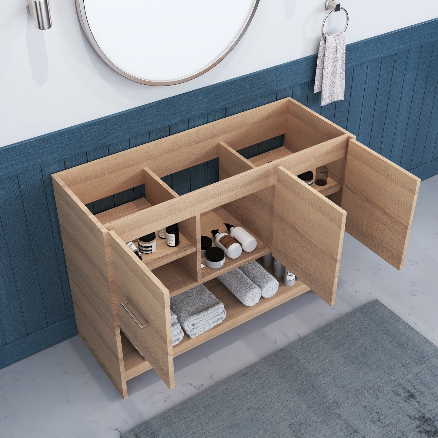 Cabo 48" Bathroom Vanity Cabinet Only