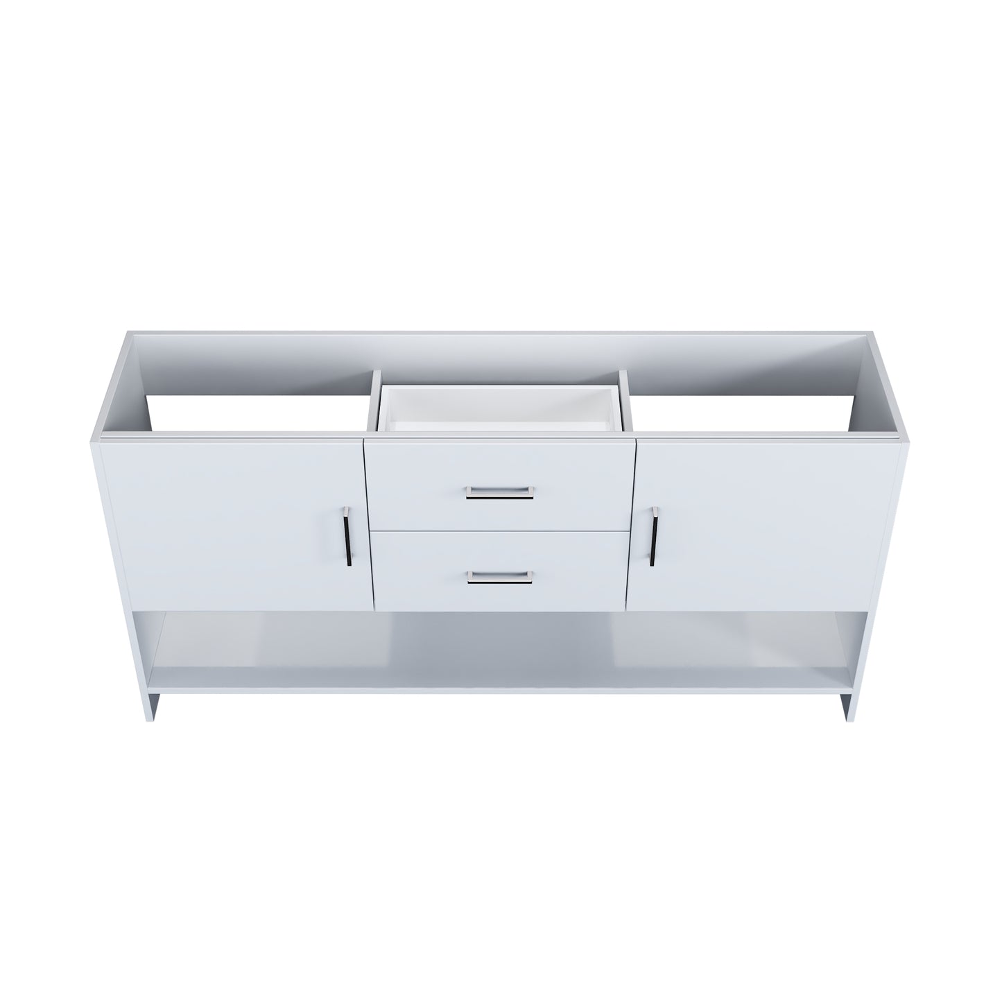 Cabo 72" Double Sink Bathroom Vanity Cabinet Only
