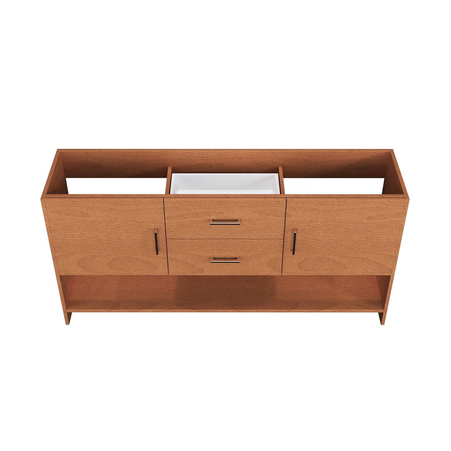 Cabo 72" Double Sink Bathroom Vanity Cabinet Only