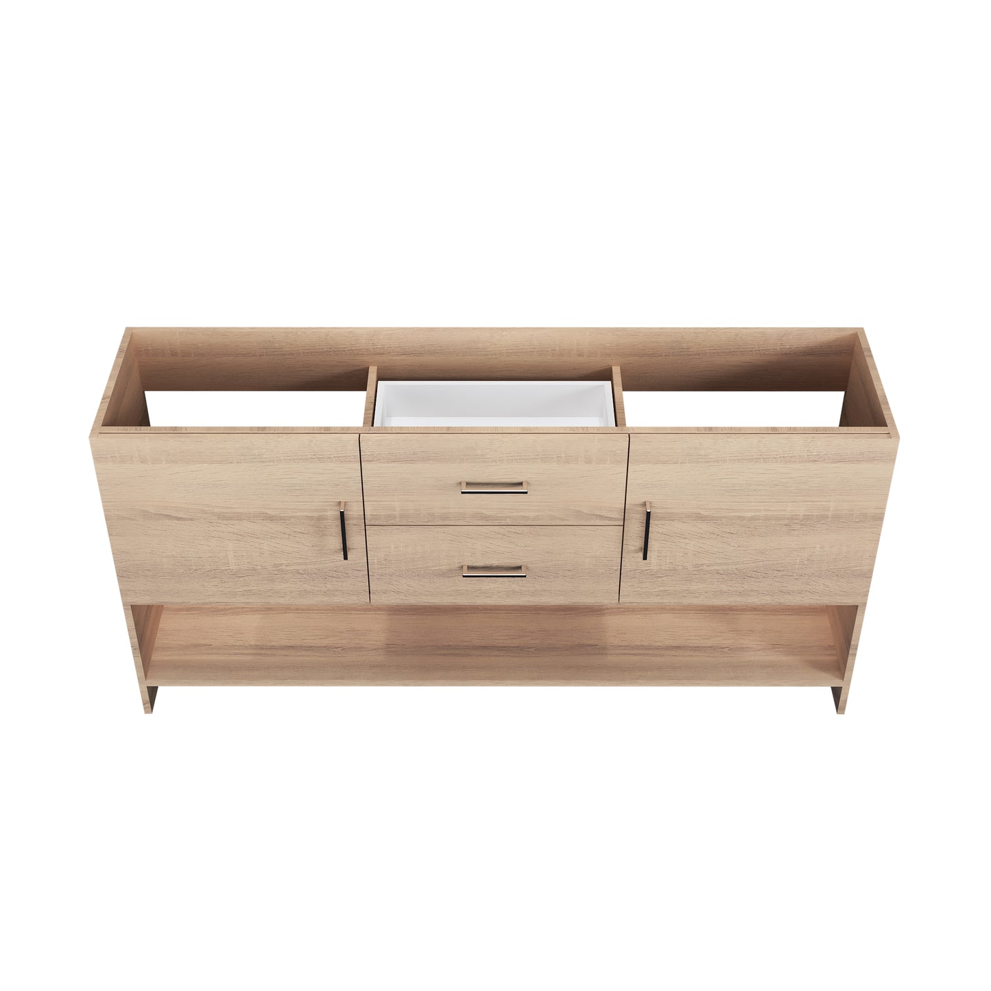 Cabo 72" Double Sink Bathroom Vanity Cabinet Only