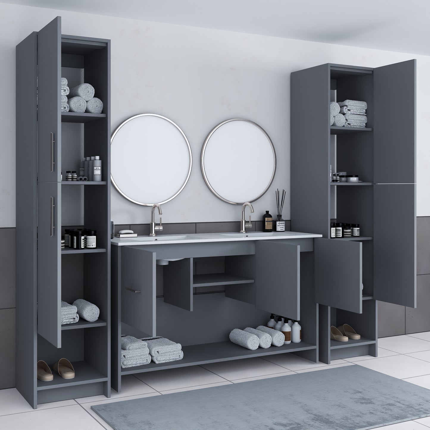 Cabo 84" Bathroom Linen