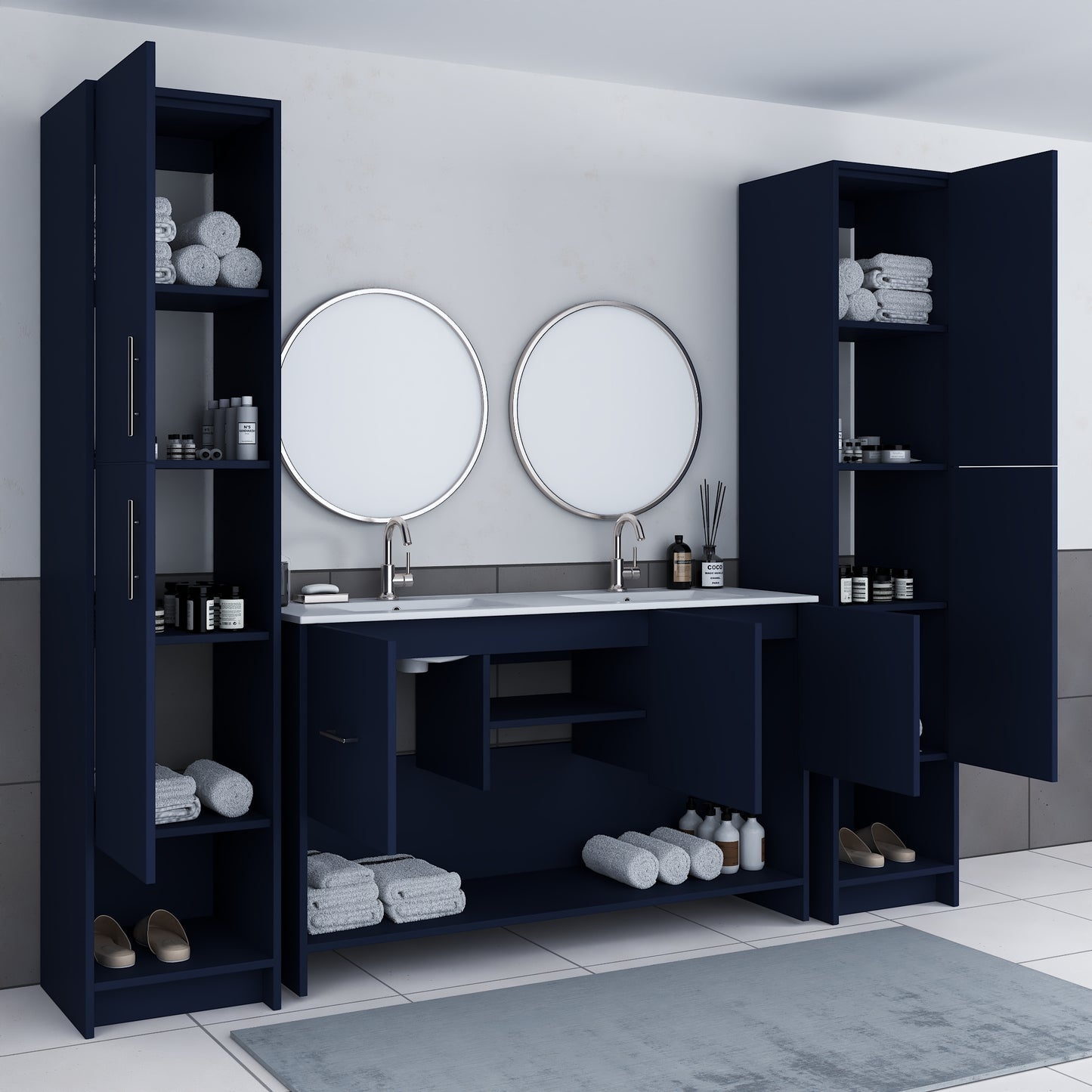 Cabo 84" Bathroom Linen